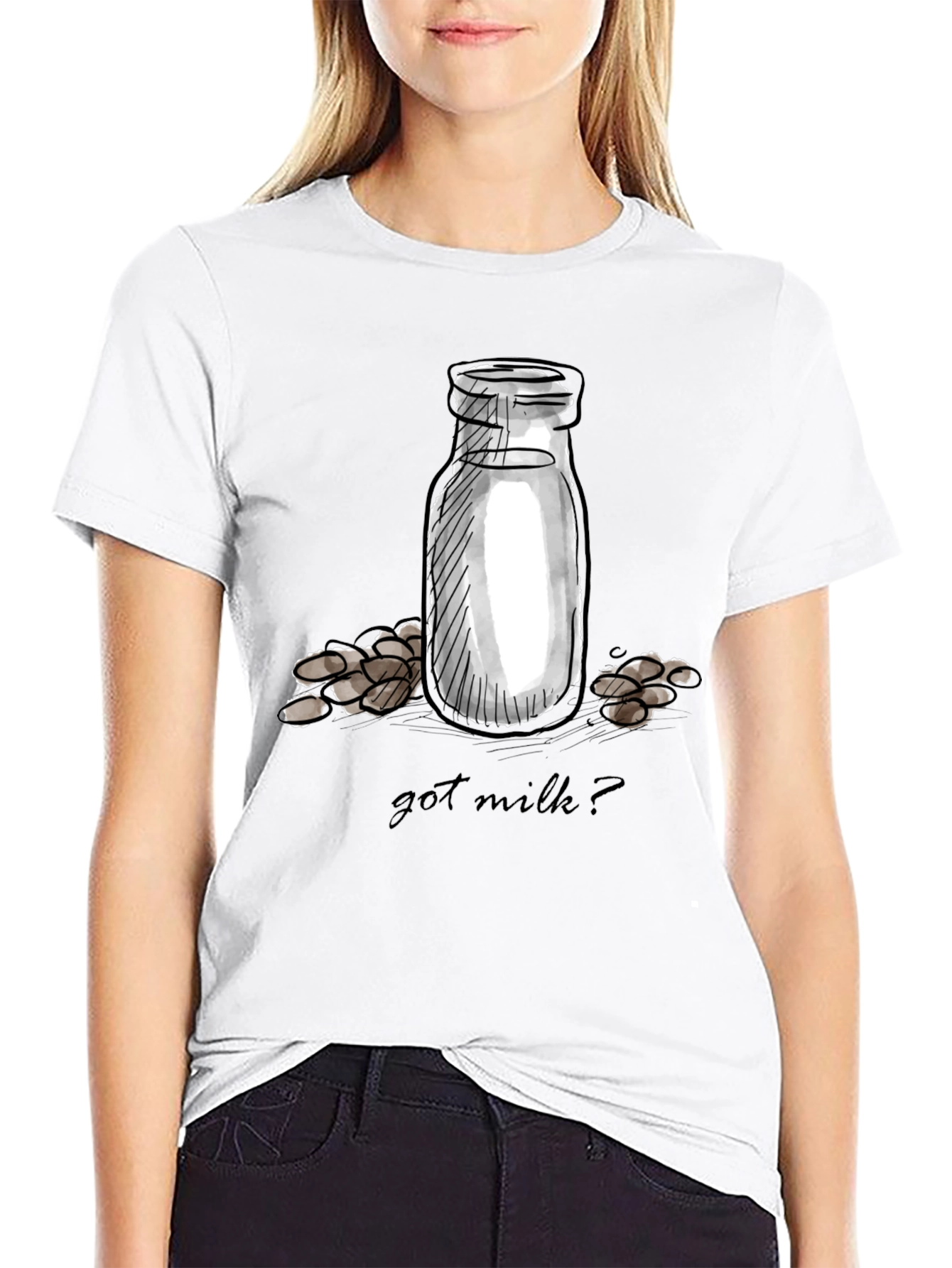 Got Milk? Graphic Tee - Quirky Comfort