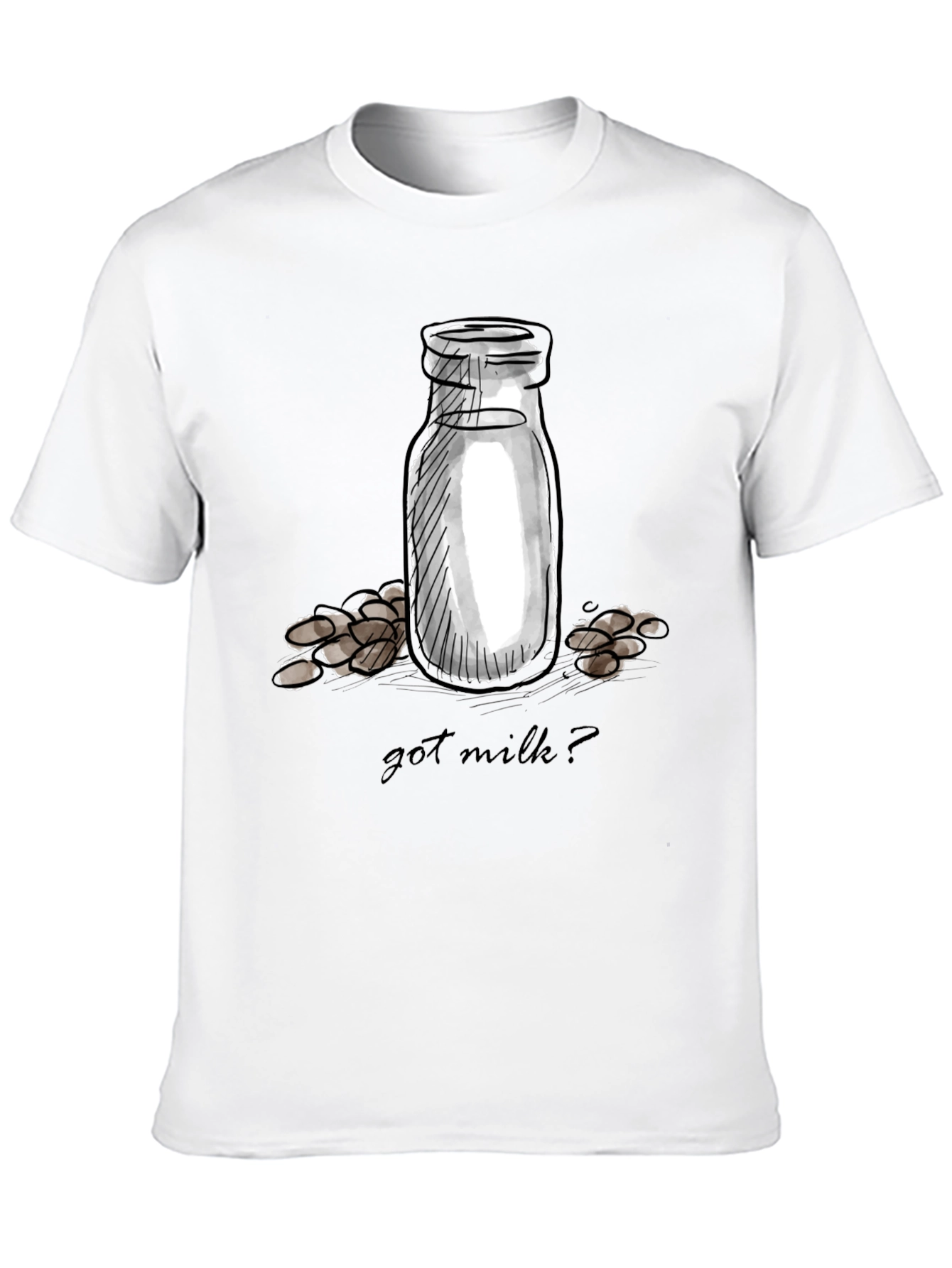 Got Milk? Graphic Tee - Quirky Comfort