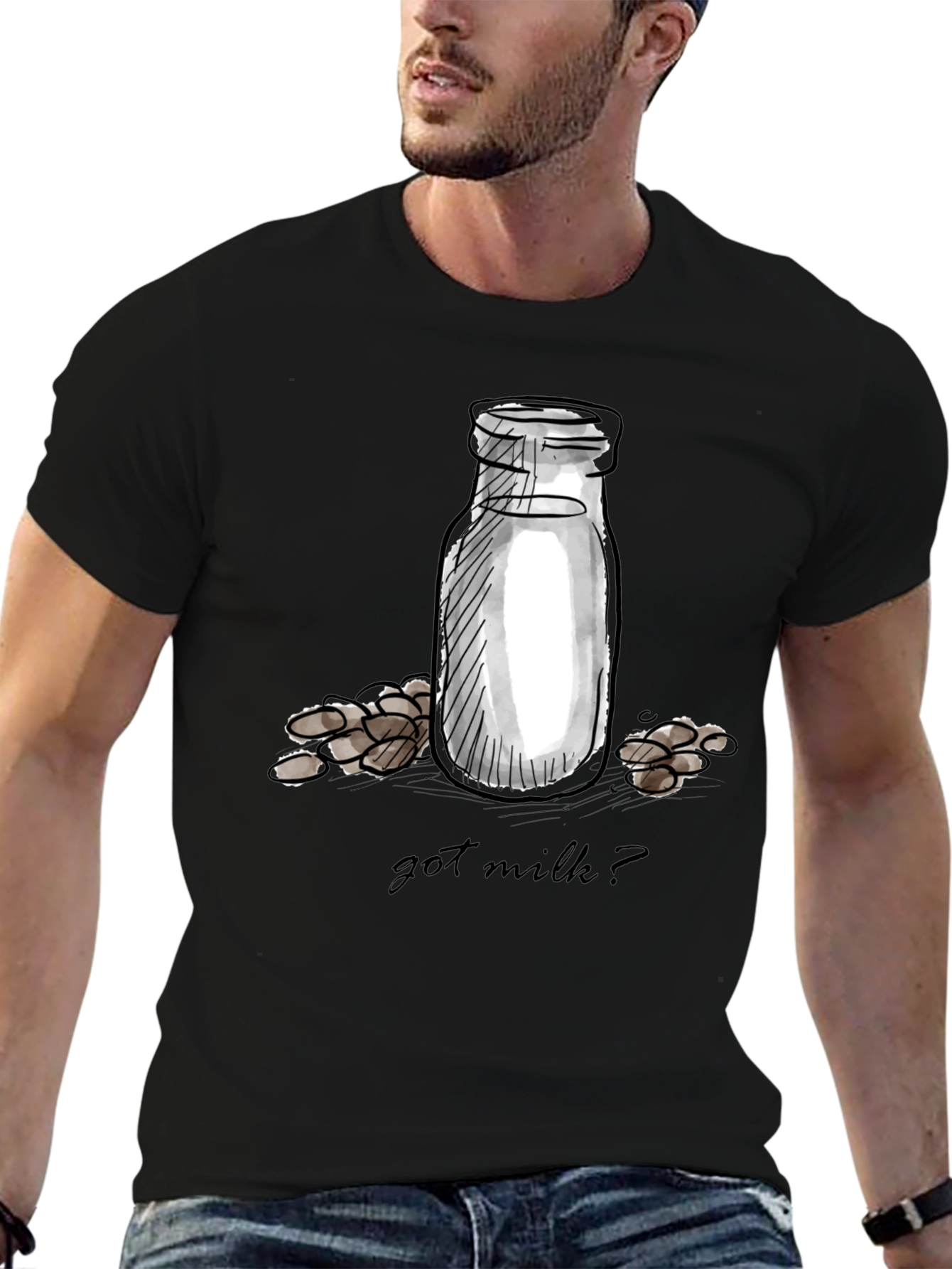 Got Milk? Graphic Tee - Quirky Comfort