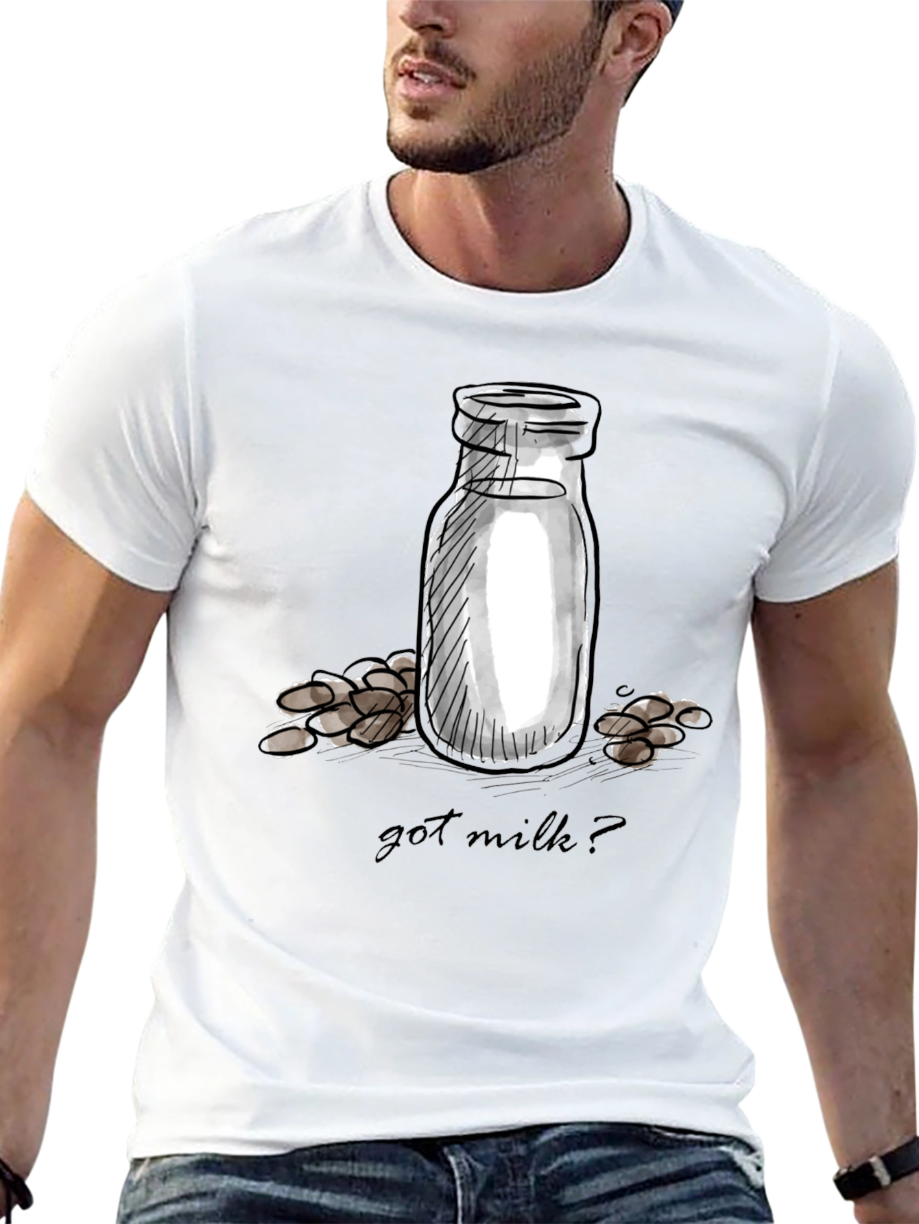 Got Milk? Graphic Tee - Quirky Comfort