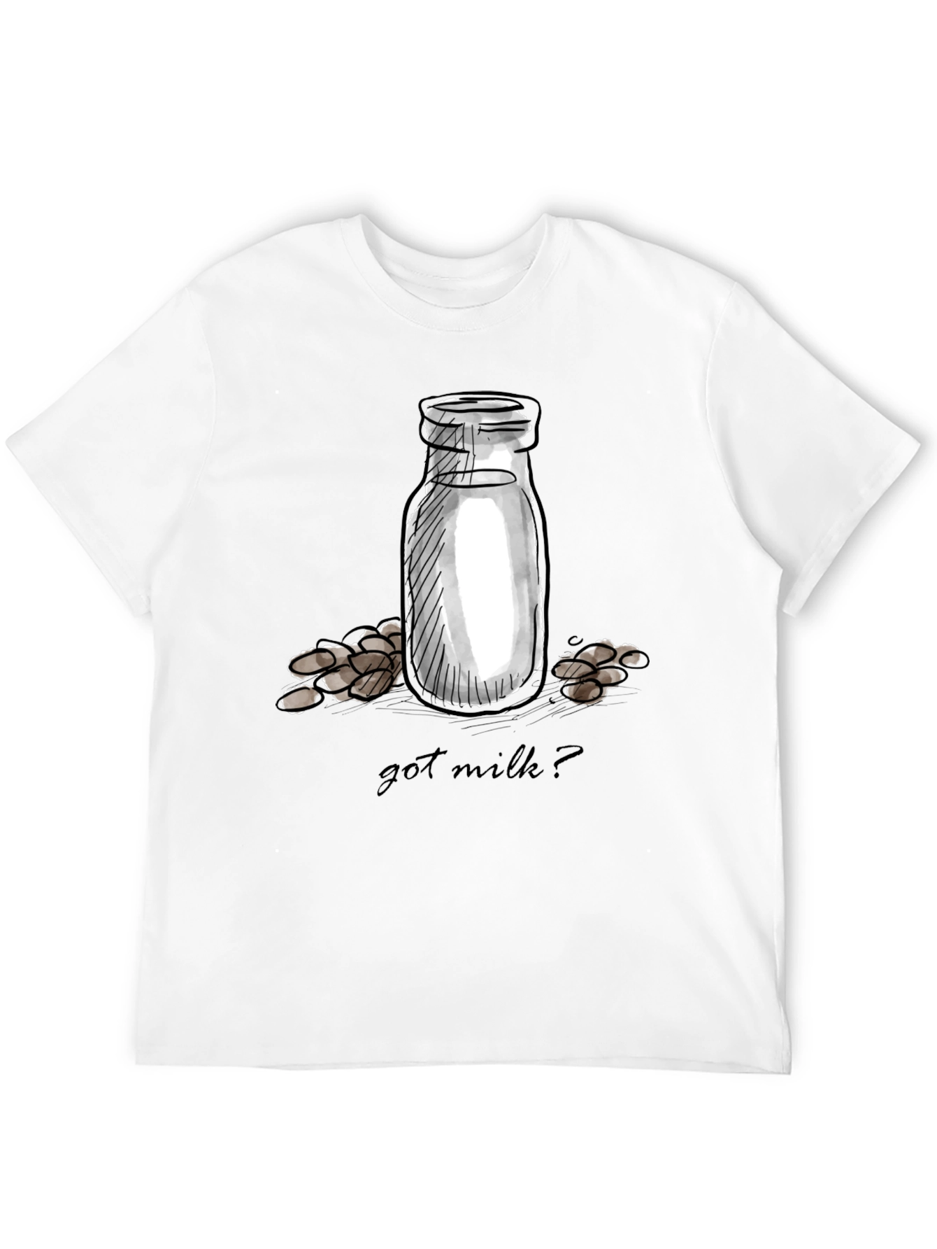Got Milk? Graphic Tee - Quirky Comfort