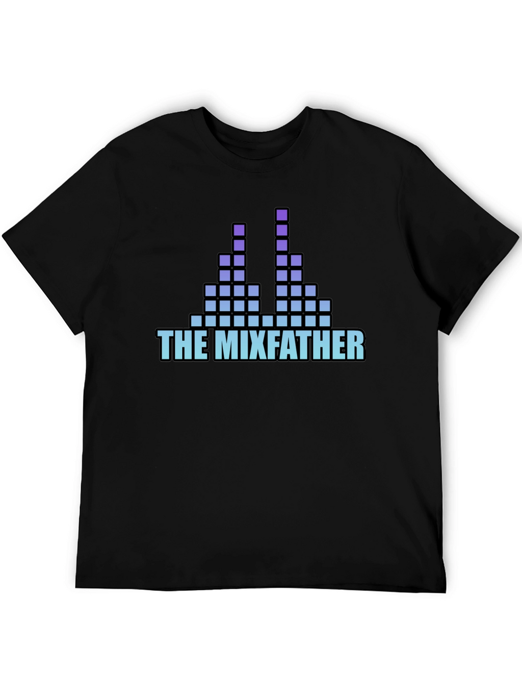 The Mixfather T-Shirt - DJ Music Pixel Art Tee