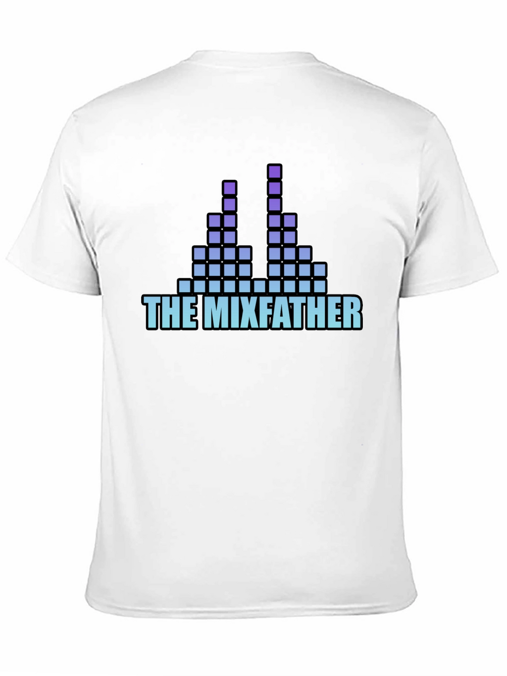 The Mixfather T-Shirt - DJ Music Pixel Art Tee