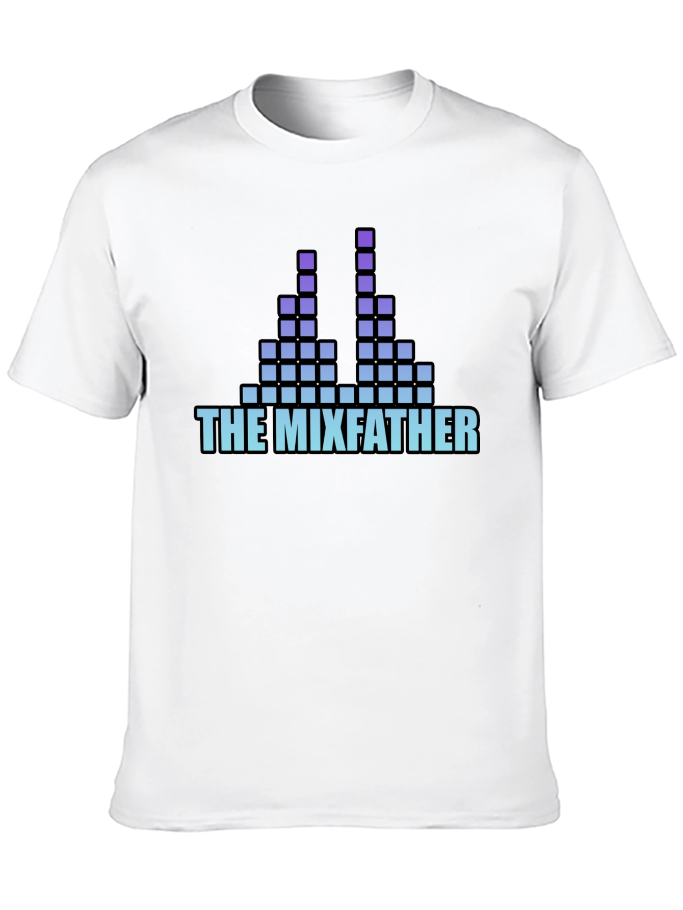The Mixfather T-Shirt - DJ Music Pixel Art Tee