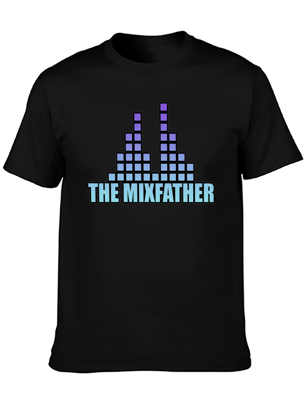 The Mixfather T-Shirt - DJ Music Pixel Art Tee