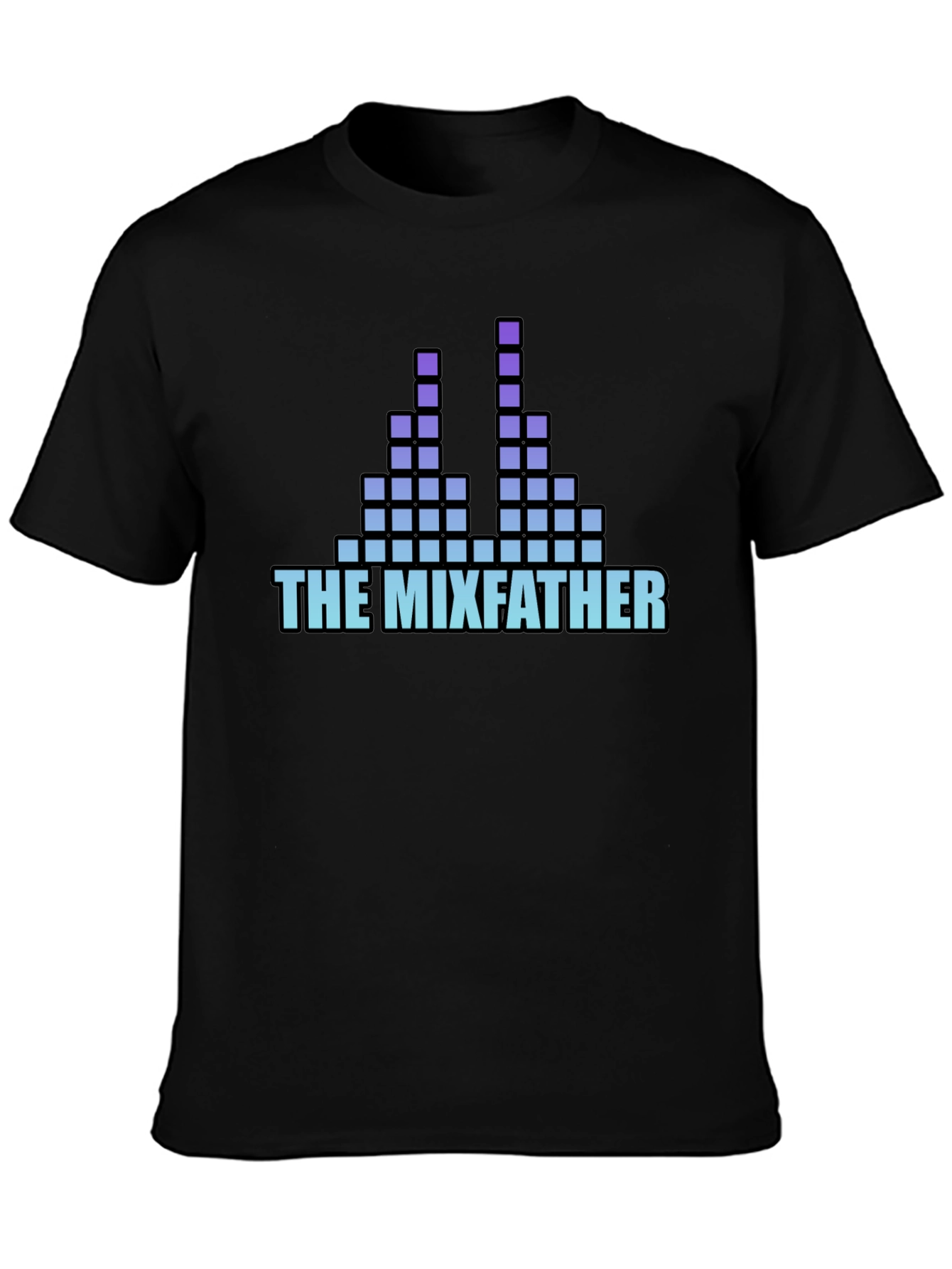 The Mixfather T-Shirt - DJ Music Pixel Art Tee