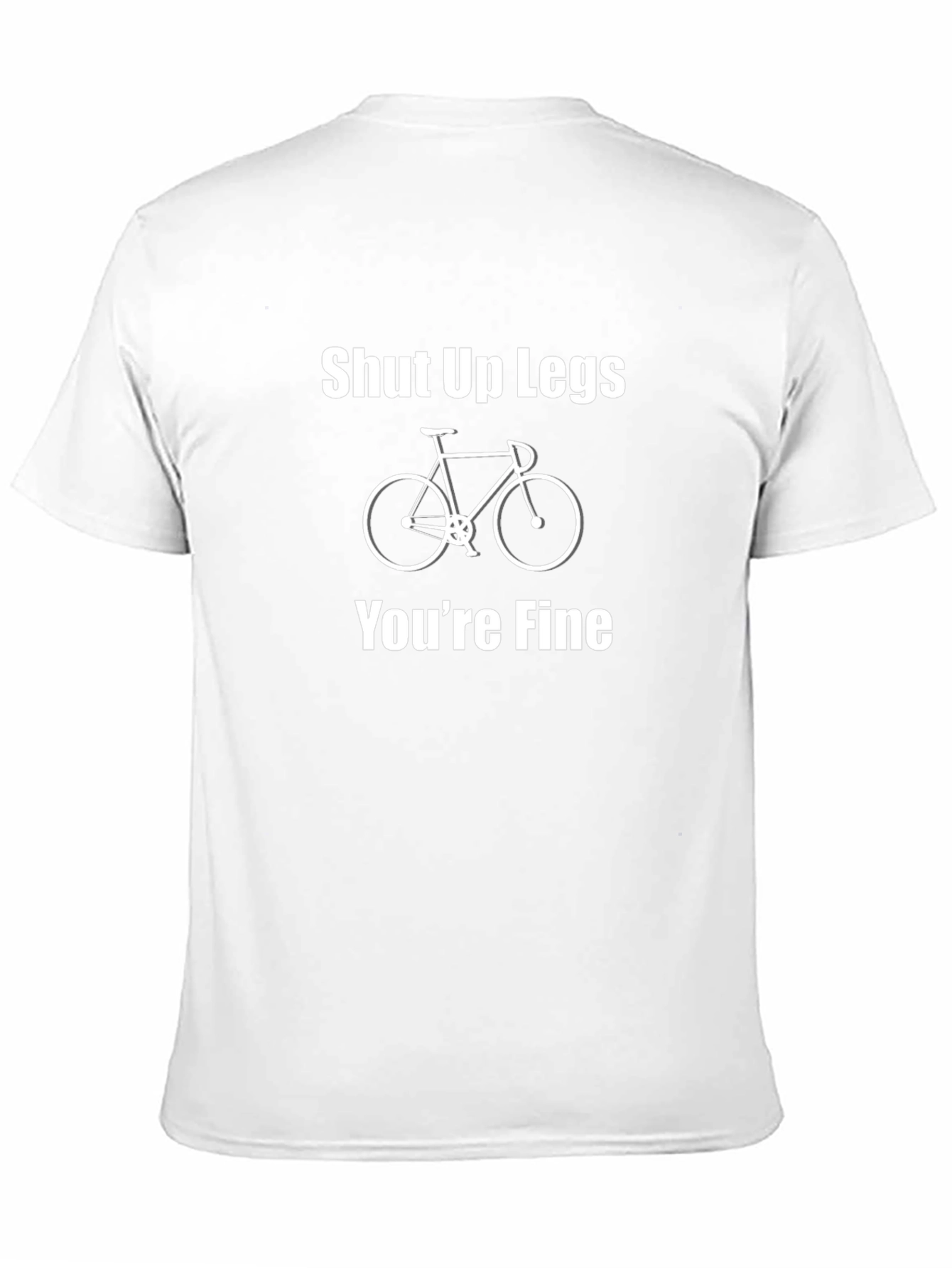 Shut Up Legs Funny Cycling T-Shirt