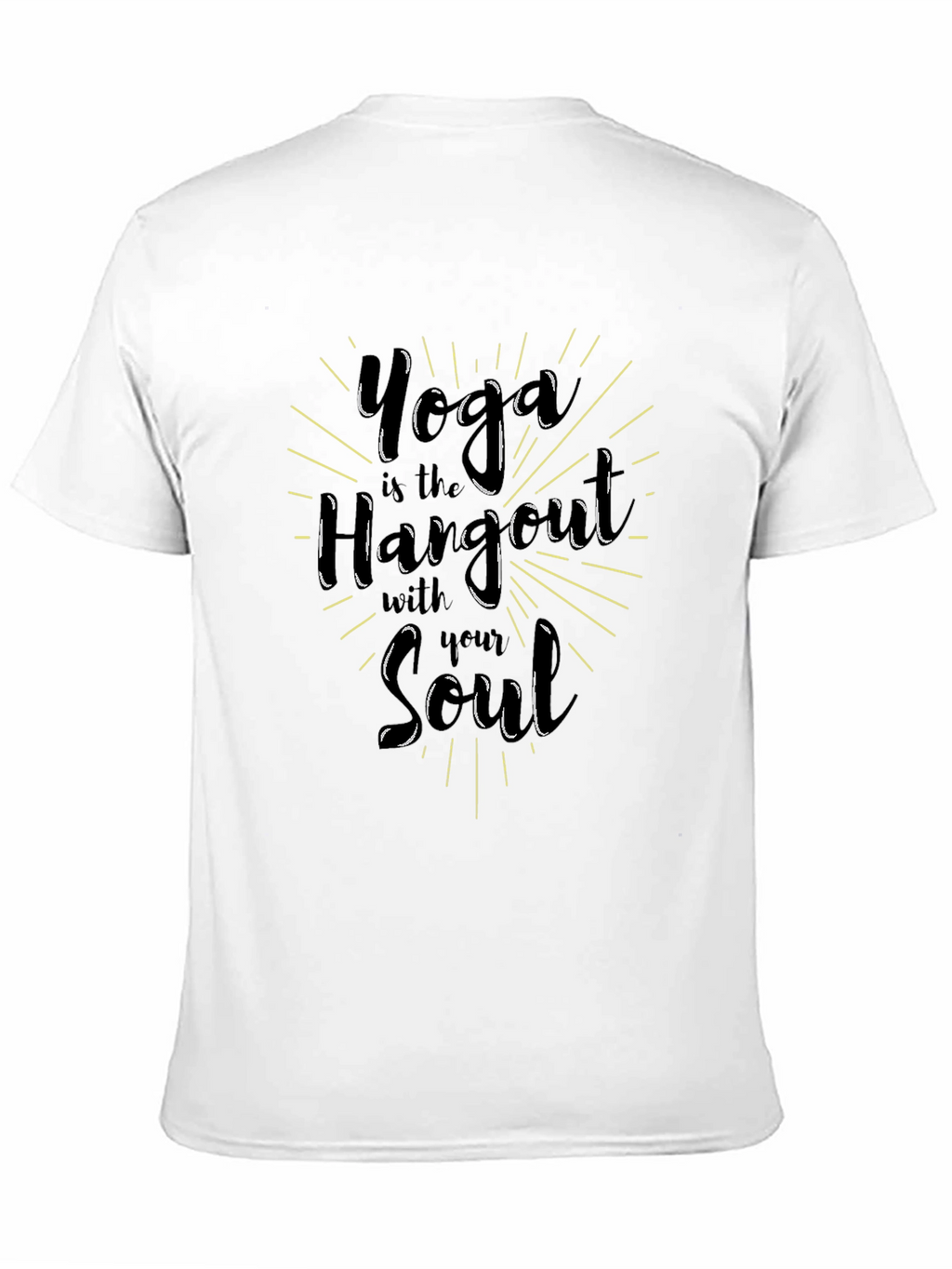 Yoga is the Hangout with your Soul Graphic Tee
