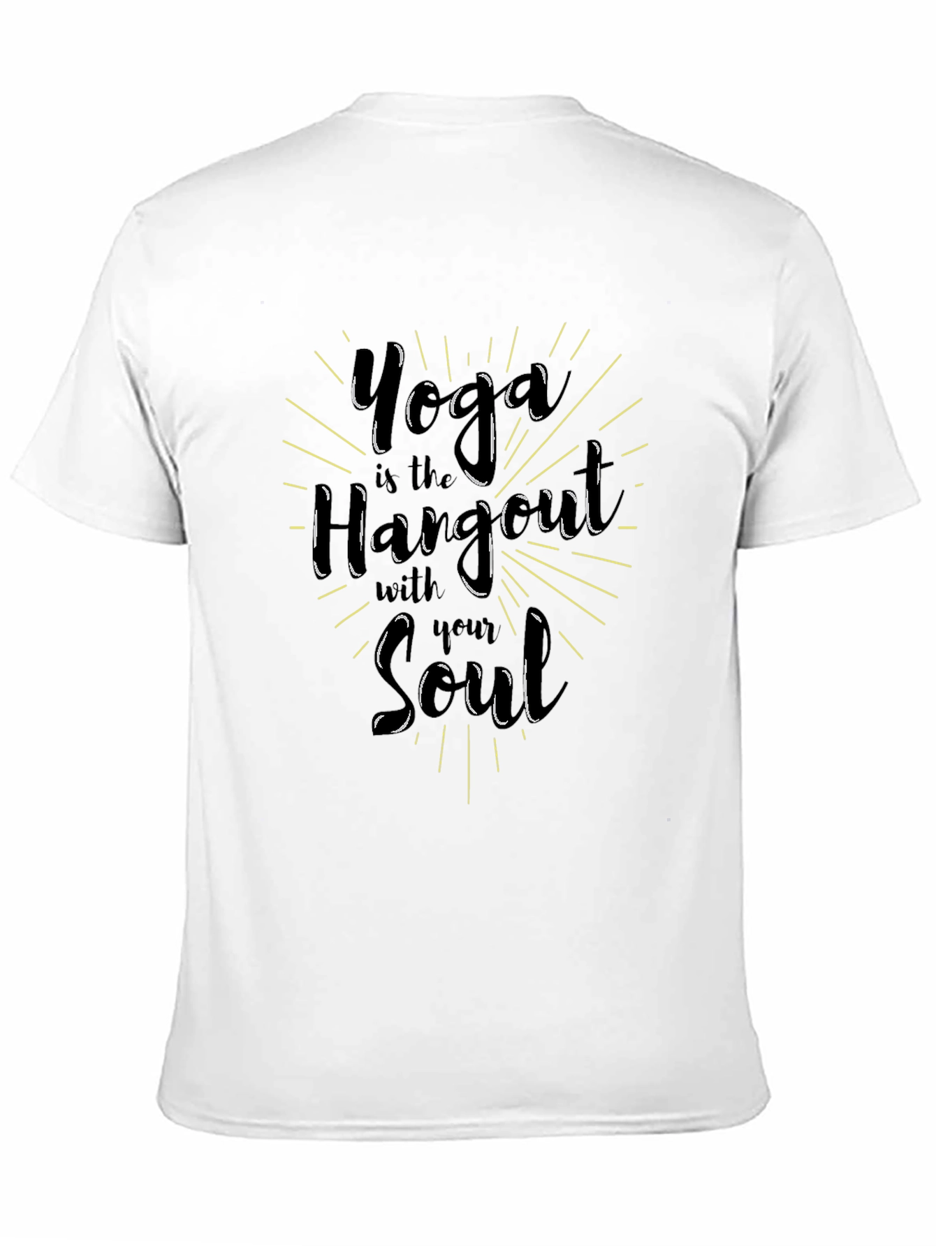 Yoga is the Hangout with your Soul Graphic Tee