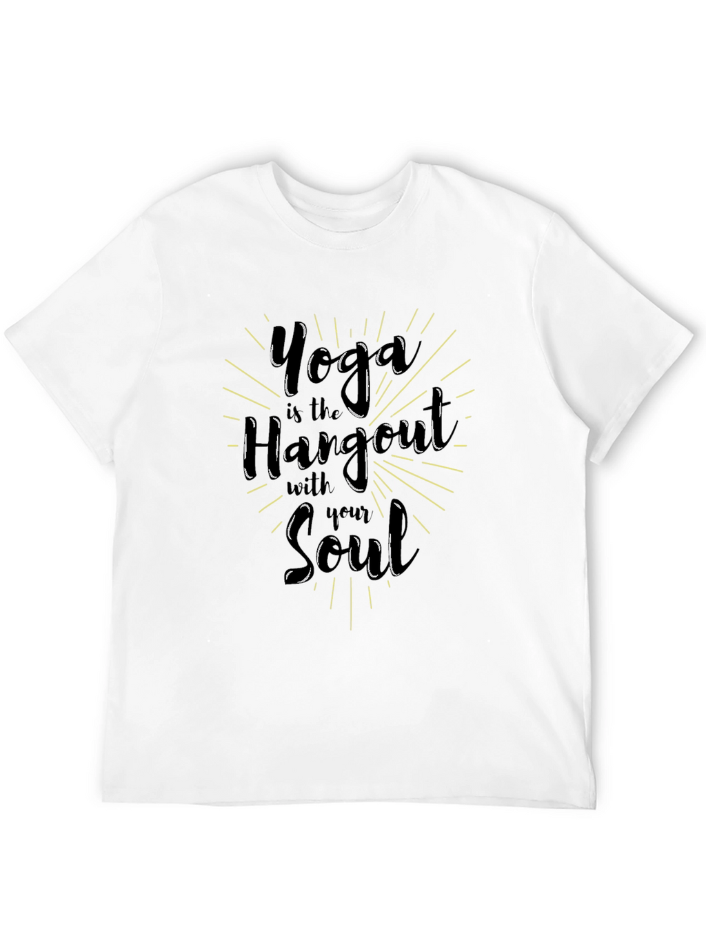 Yoga is the Hangout with your Soul Graphic Tee