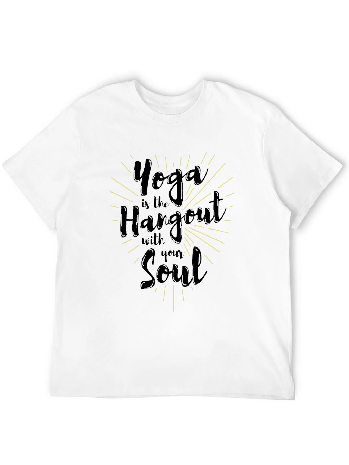 Yoga is the Hangout with your Soul Graphic Tee
