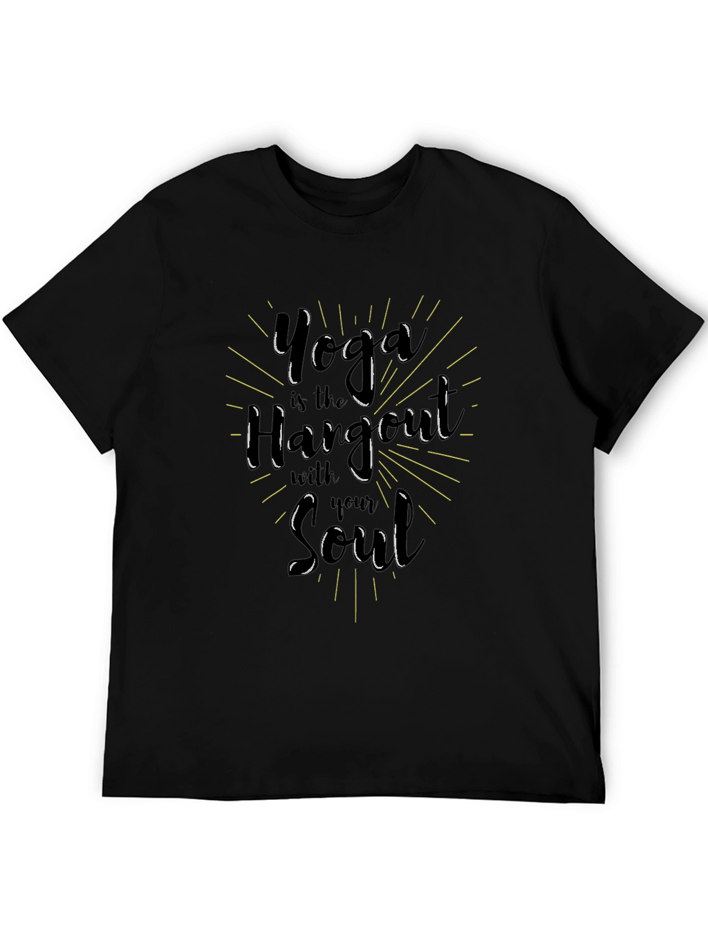 Yoga is the Hangout with your Soul Graphic Tee
