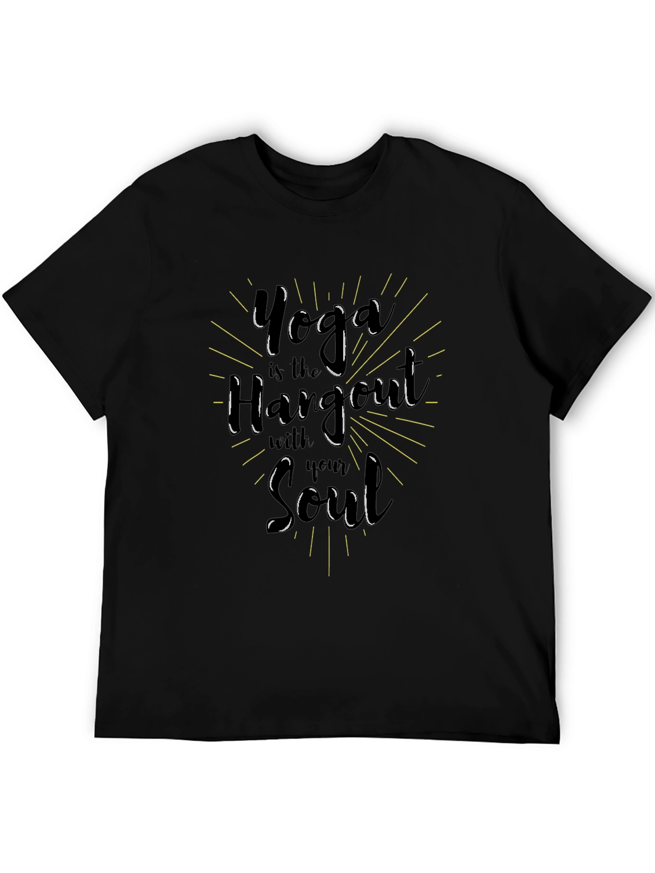 Yoga is the Hangout with your Soul Graphic Tee
