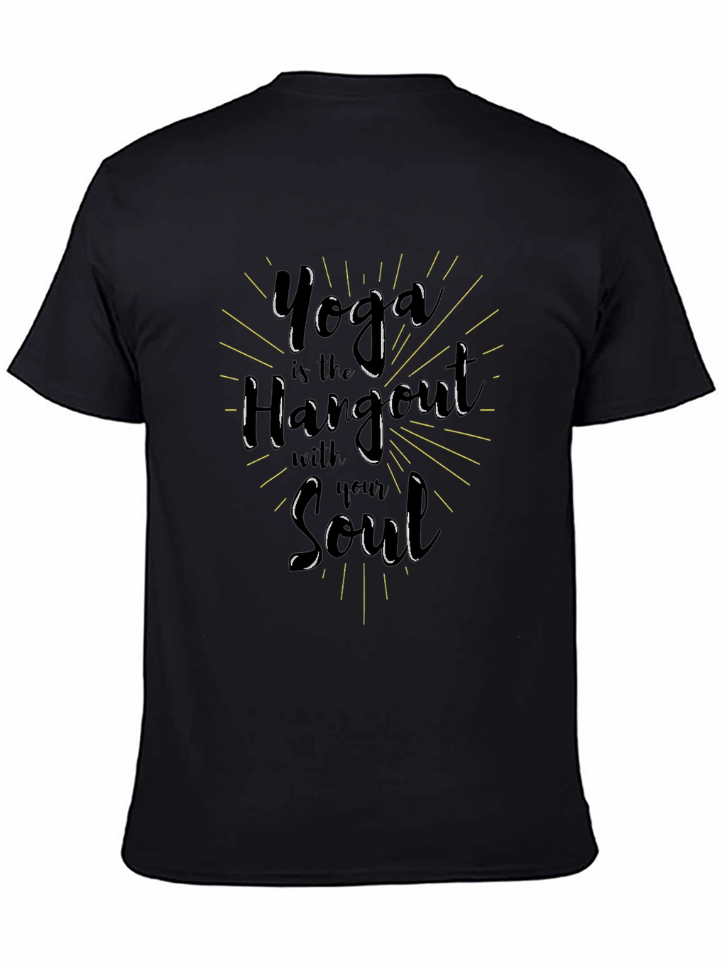 Yoga is the Hangout with your Soul Graphic Tee