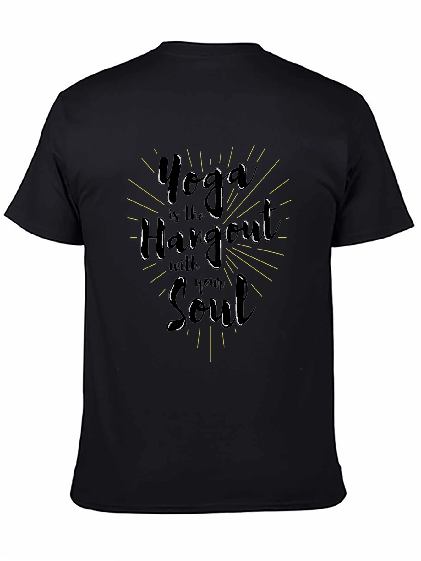 Yoga is the Hangout with your Soul Graphic Tee