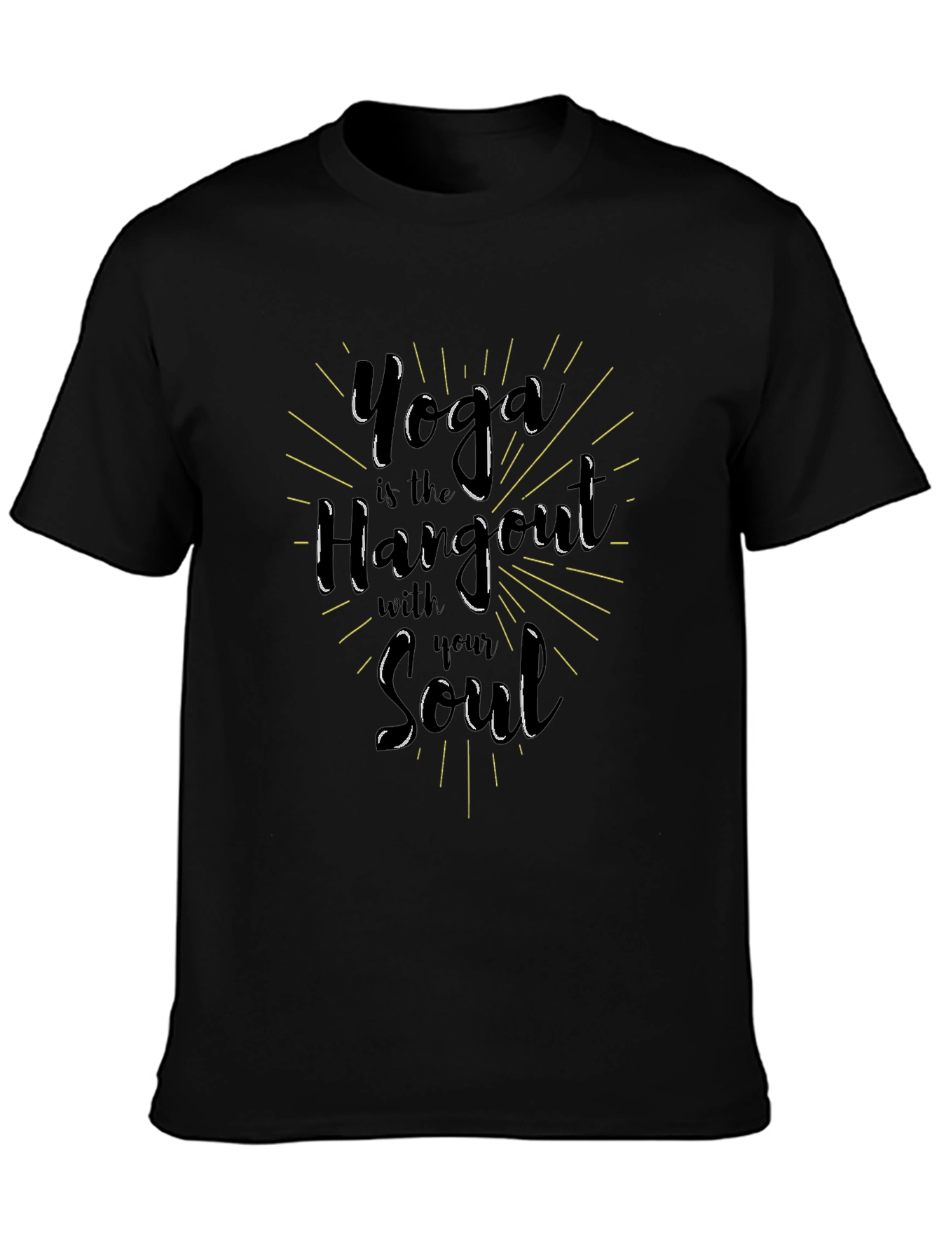 Yoga is the Hangout with your Soul Graphic Tee