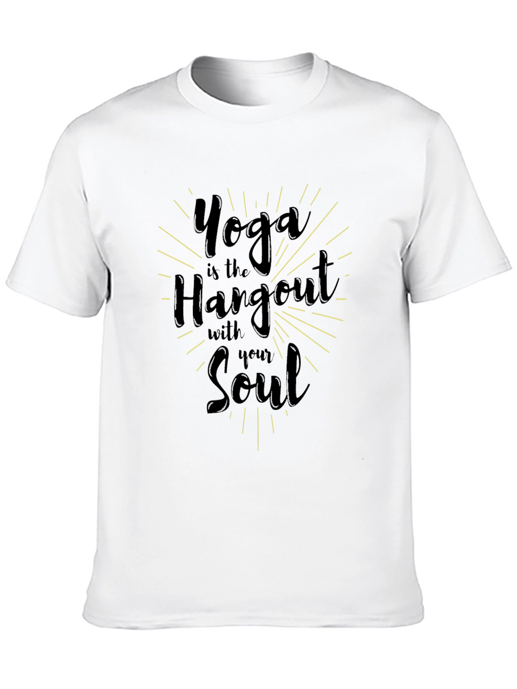Yoga is the Hangout with your Soul Graphic Tee