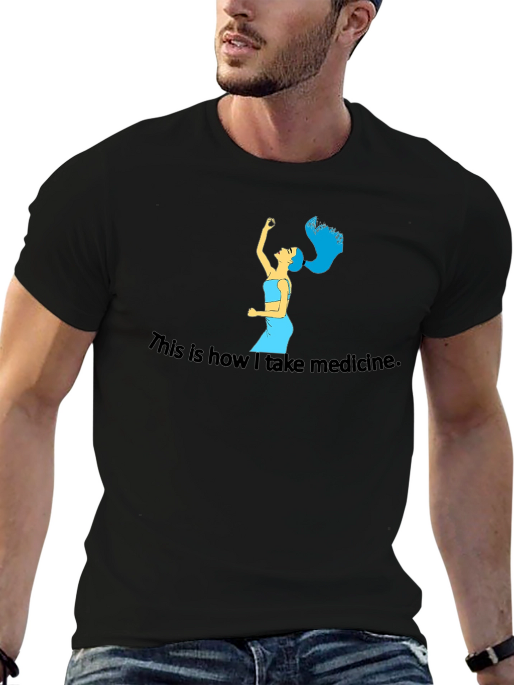 Dance Medicine Tee - Unique Graphic T-Shirt