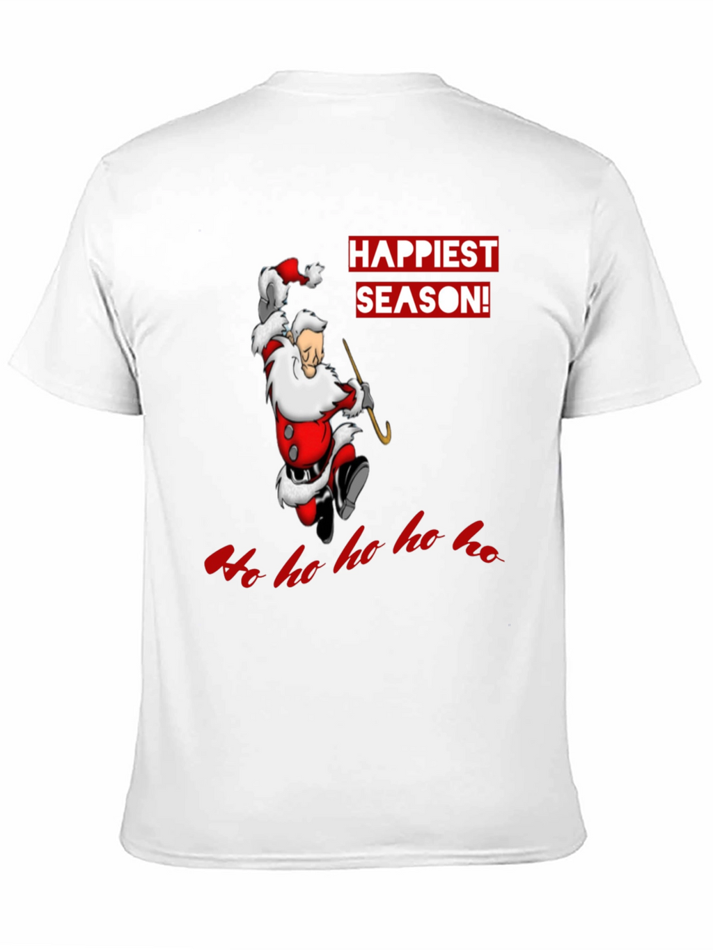 Happiest Season Santa Graphic T-Shirt