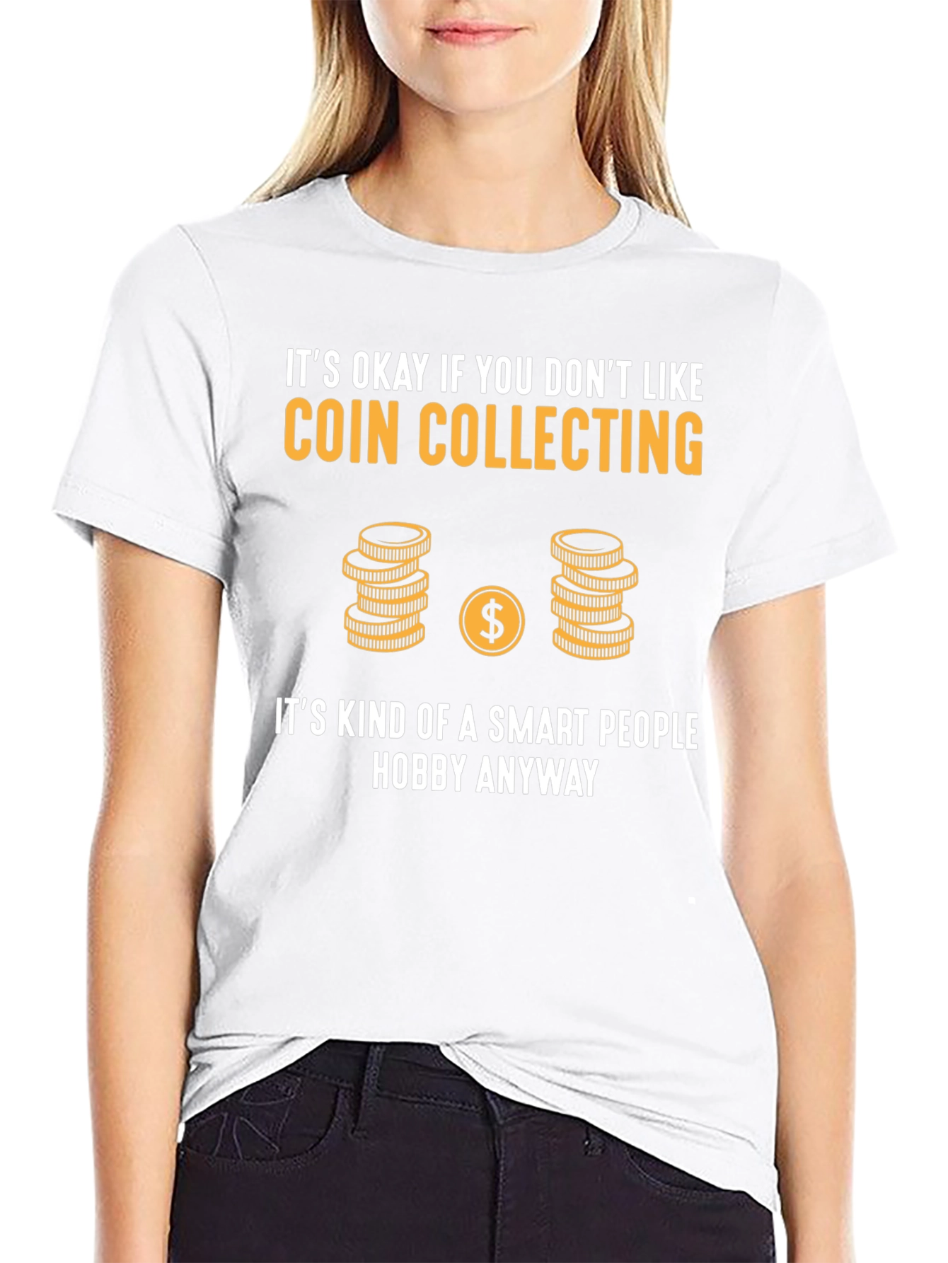 Coin Collecting Smart Hobby Tee