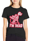 Dog Years Im Dead Skeleton Graphic T-Shirt