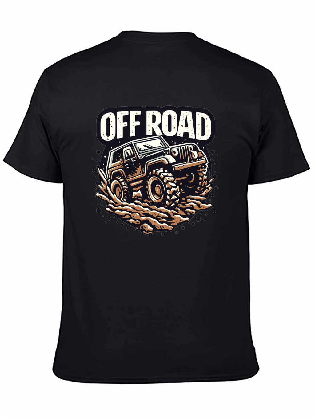Off Road Graphic T-Shirt Black