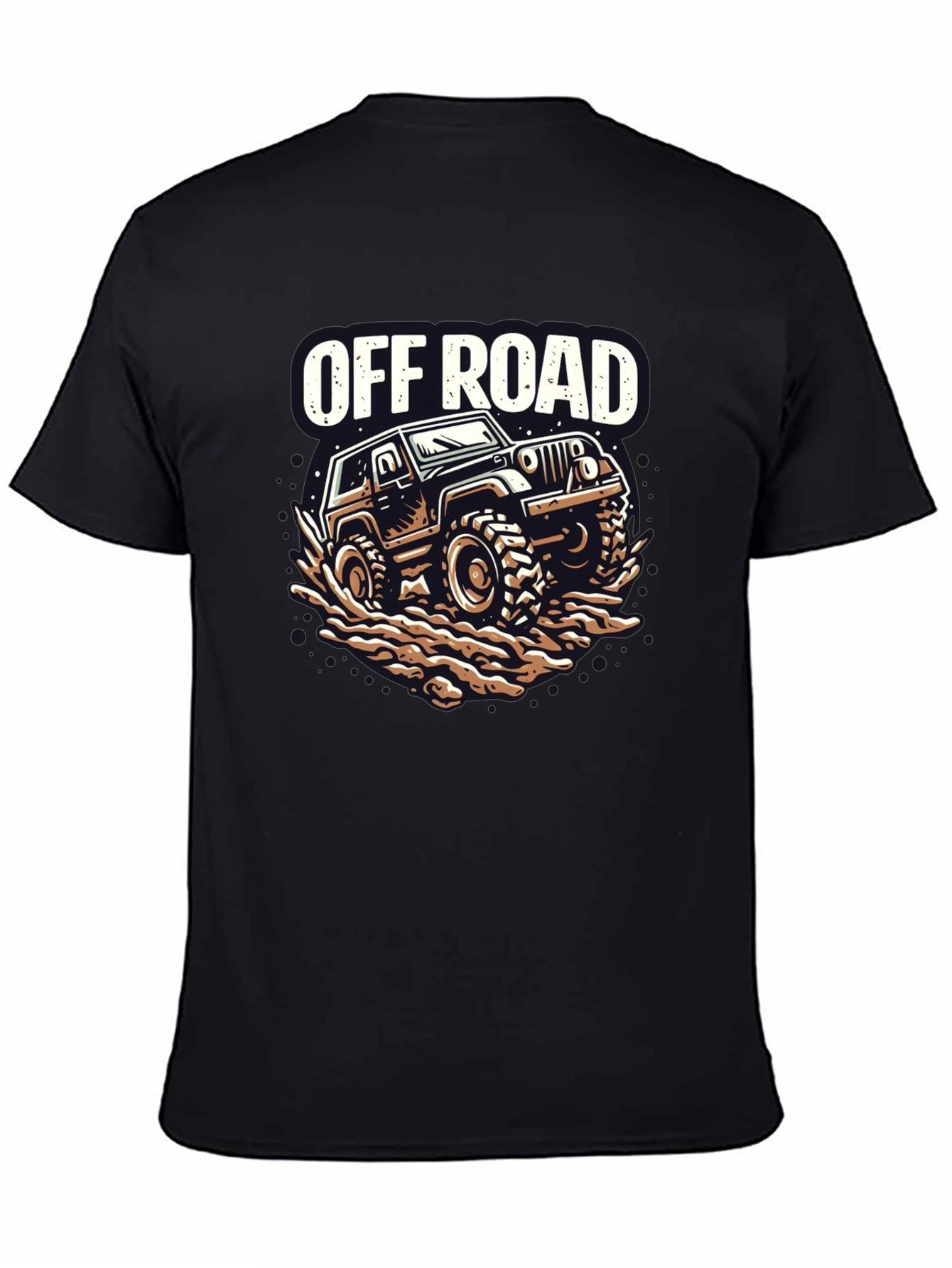 Off Road Graphic T-Shirt Black