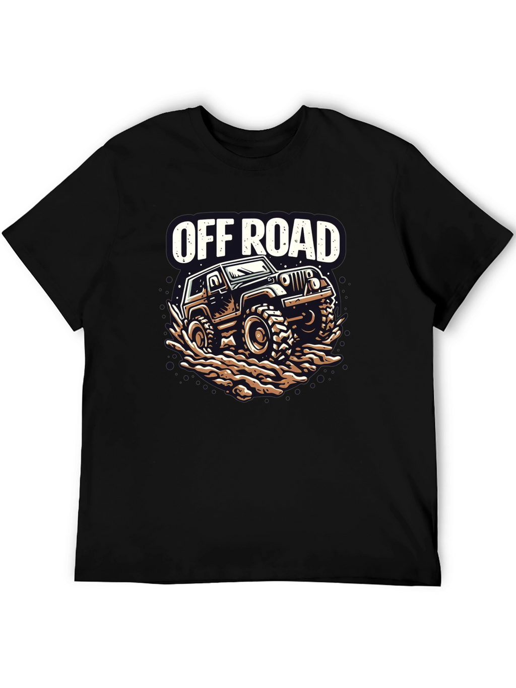 Off Road Graphic T-Shirt Black