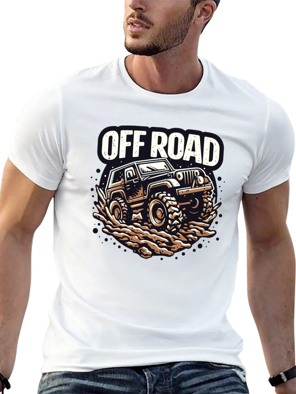 Off Road Graphic T-Shirt Black