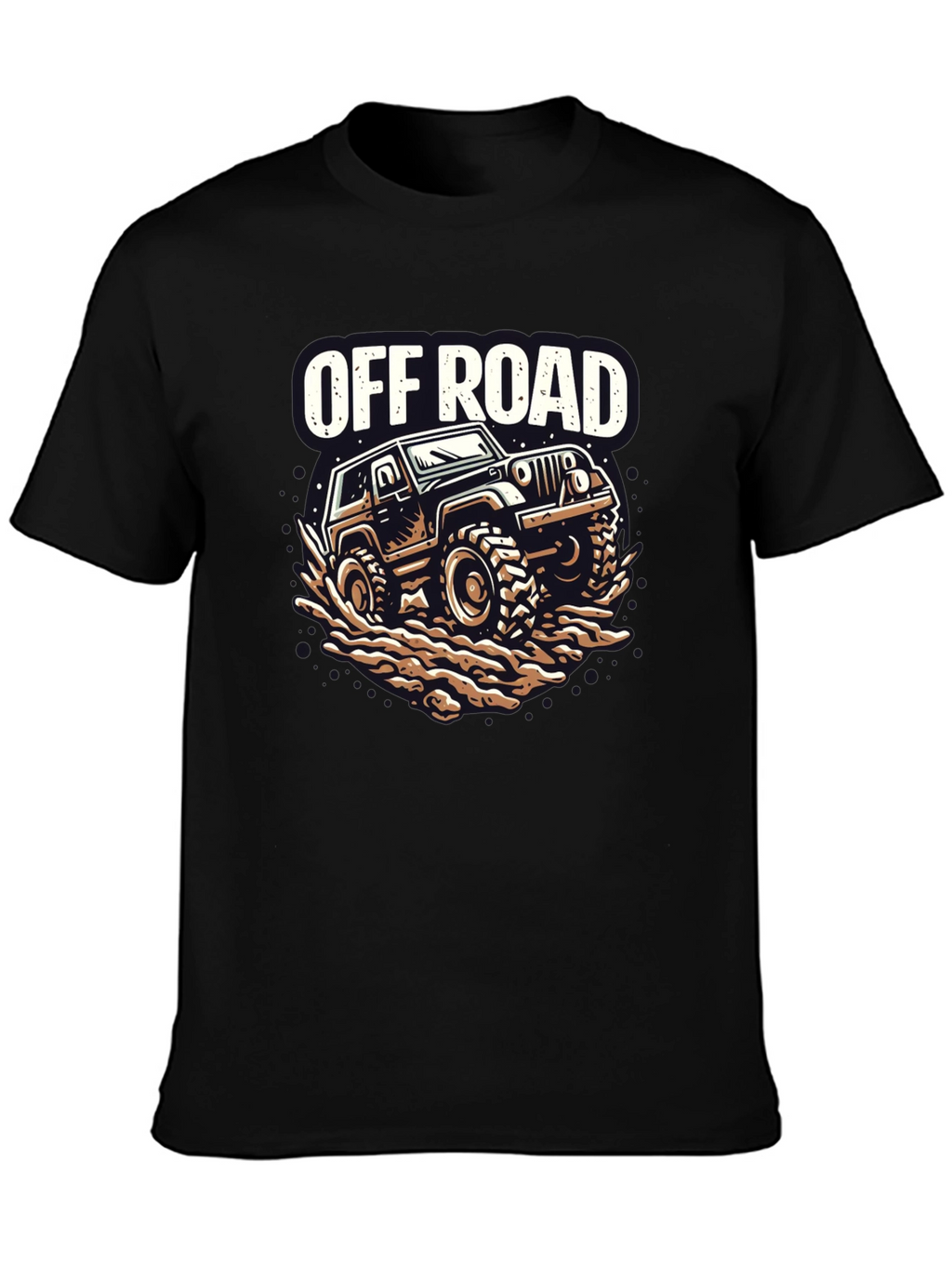 Off Road Graphic T-Shirt Black