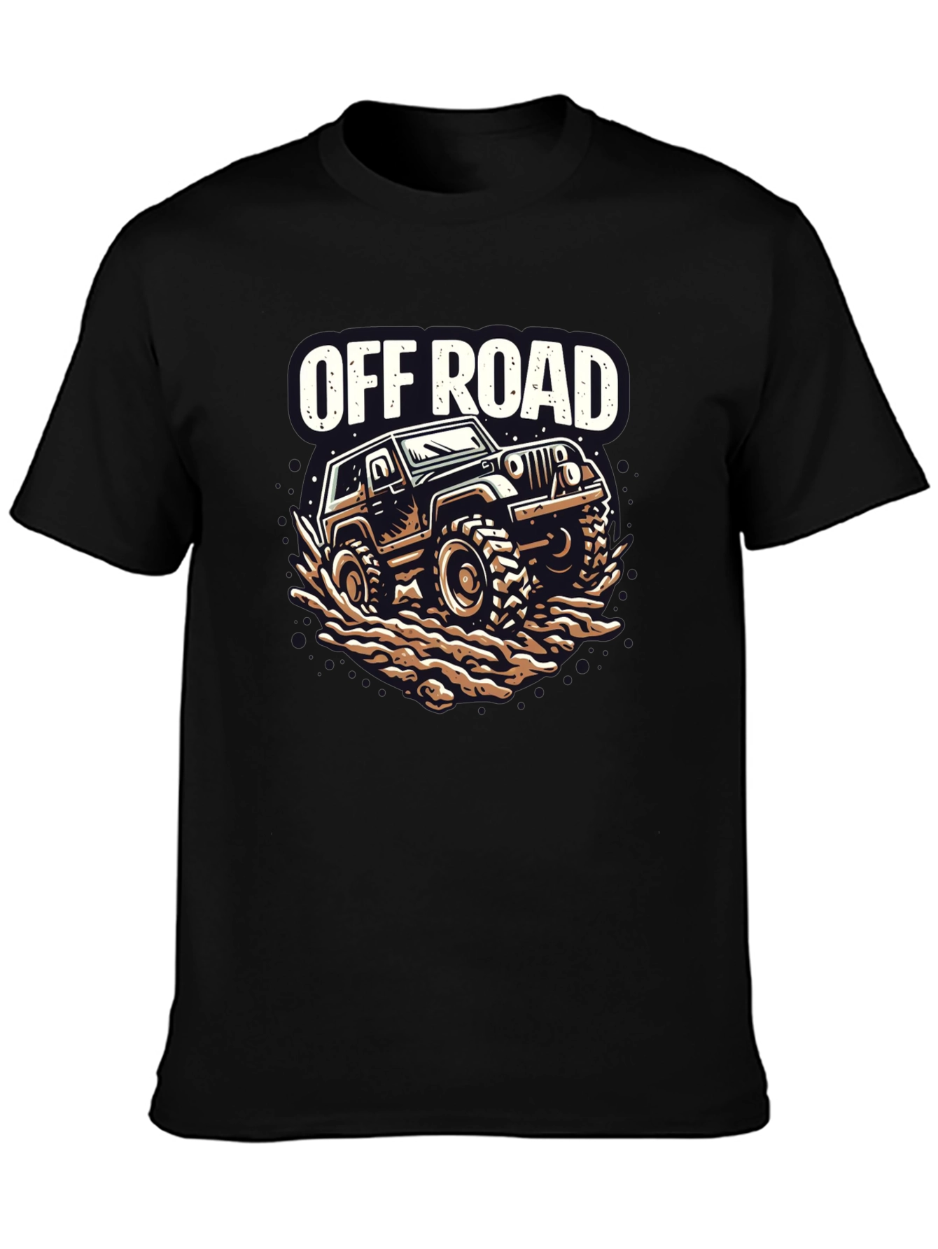 Off Road Graphic T-Shirt Black