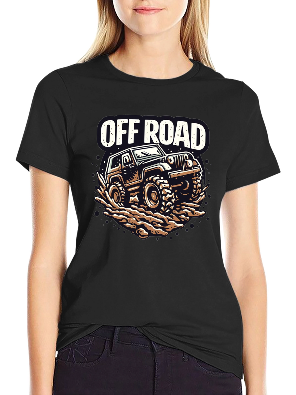 Off Road Graphic T-Shirt Black