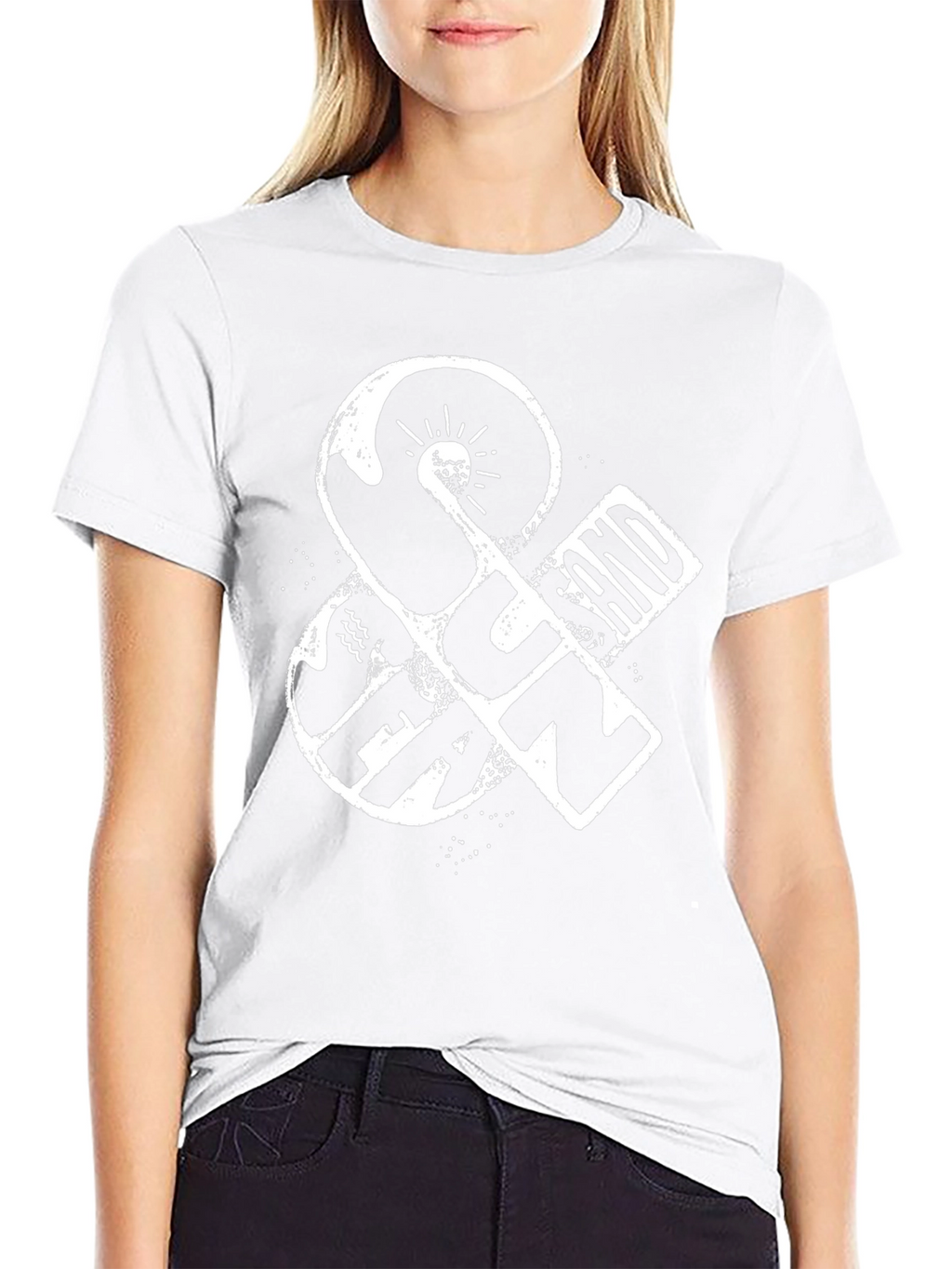 Sun & Sand Graphic T-Shirt - Black