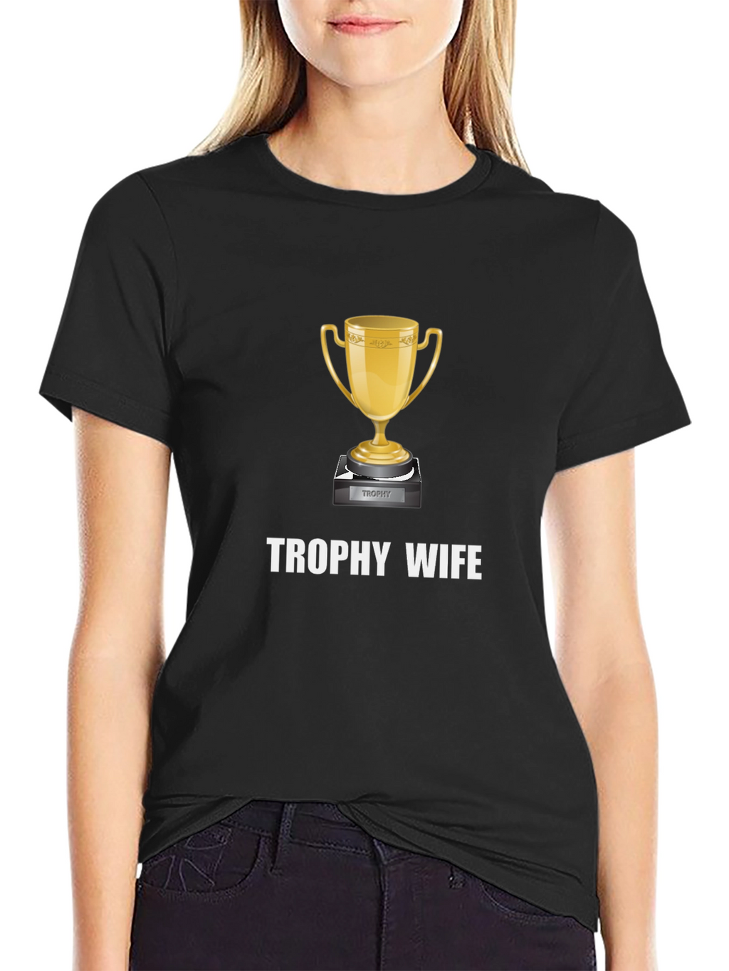 Trophy Wife Graphic Tee - Novelty Gift