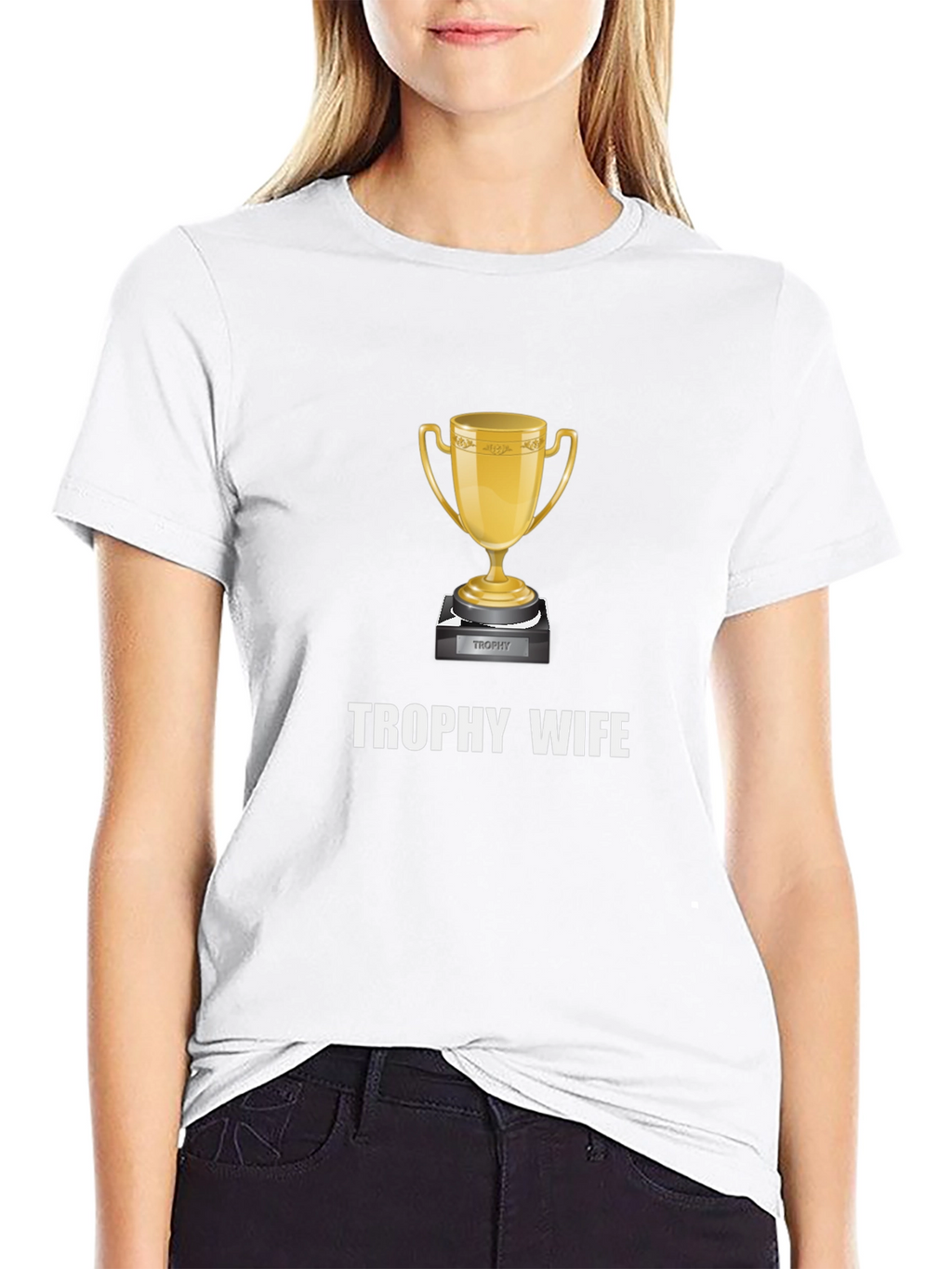 Trophy Wife Graphic Tee - Novelty Gift
