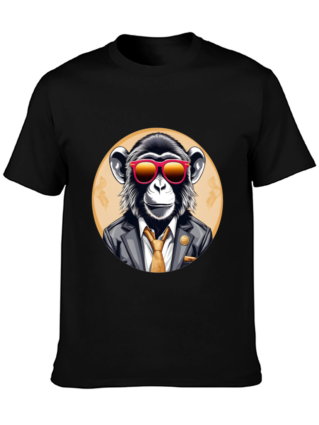 Stylish Monkey T-Shirt - Business Ape