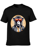Stylish Monkey T-Shirt - Business Ape