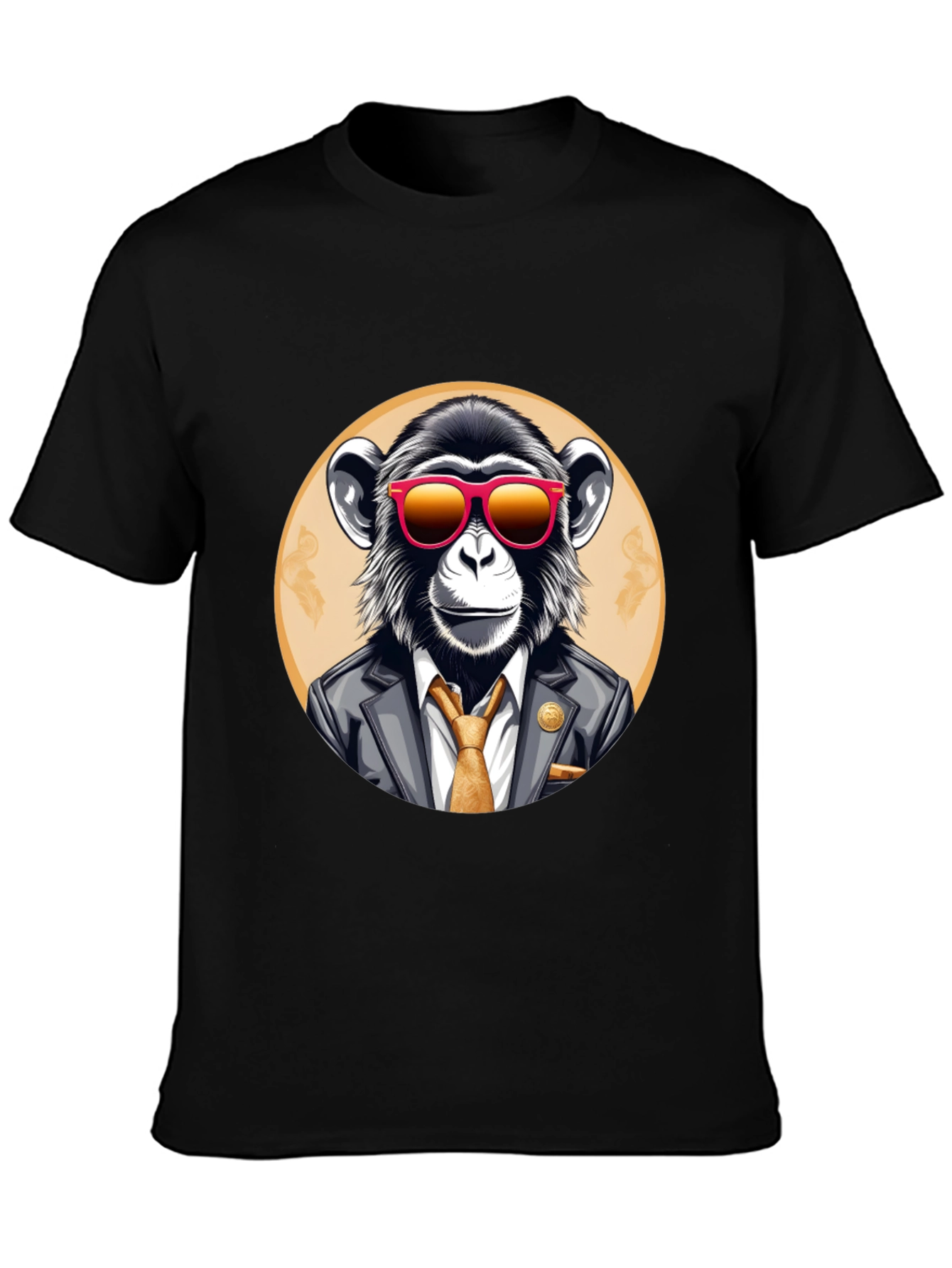 Stylish Monkey T-Shirt - Business Ape
