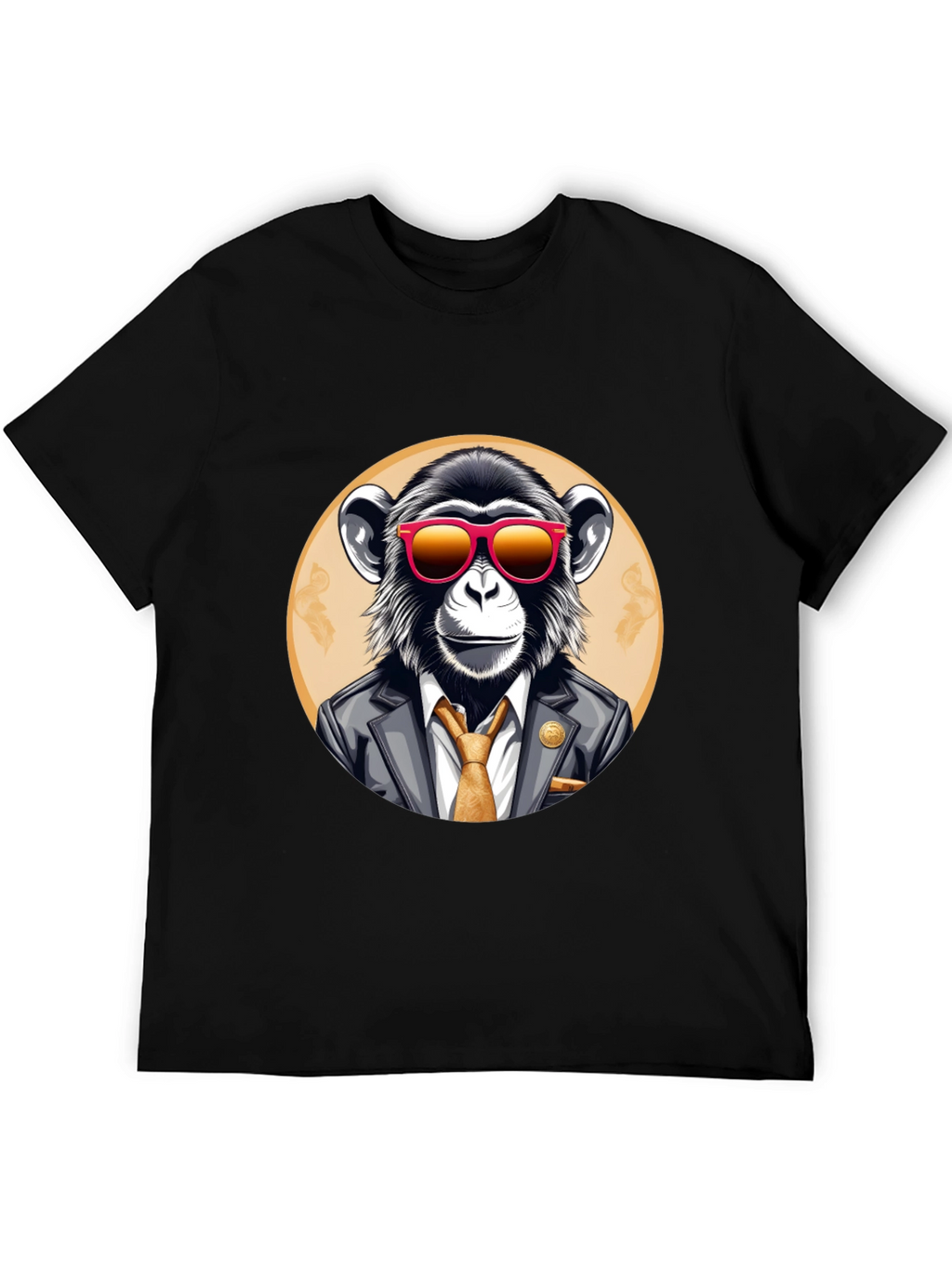 Stylish Monkey T-Shirt - Business Ape