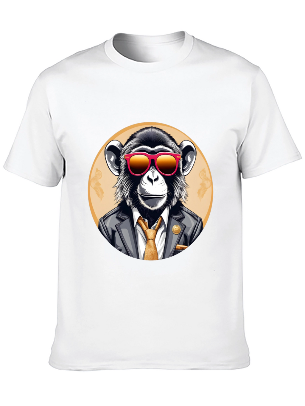 Stylish Monkey T-Shirt - Business Ape