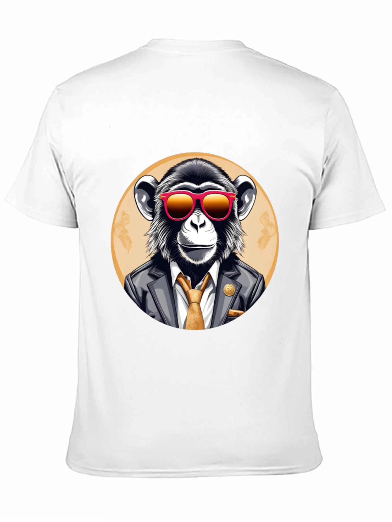 Stylish Monkey T-Shirt - Business Ape