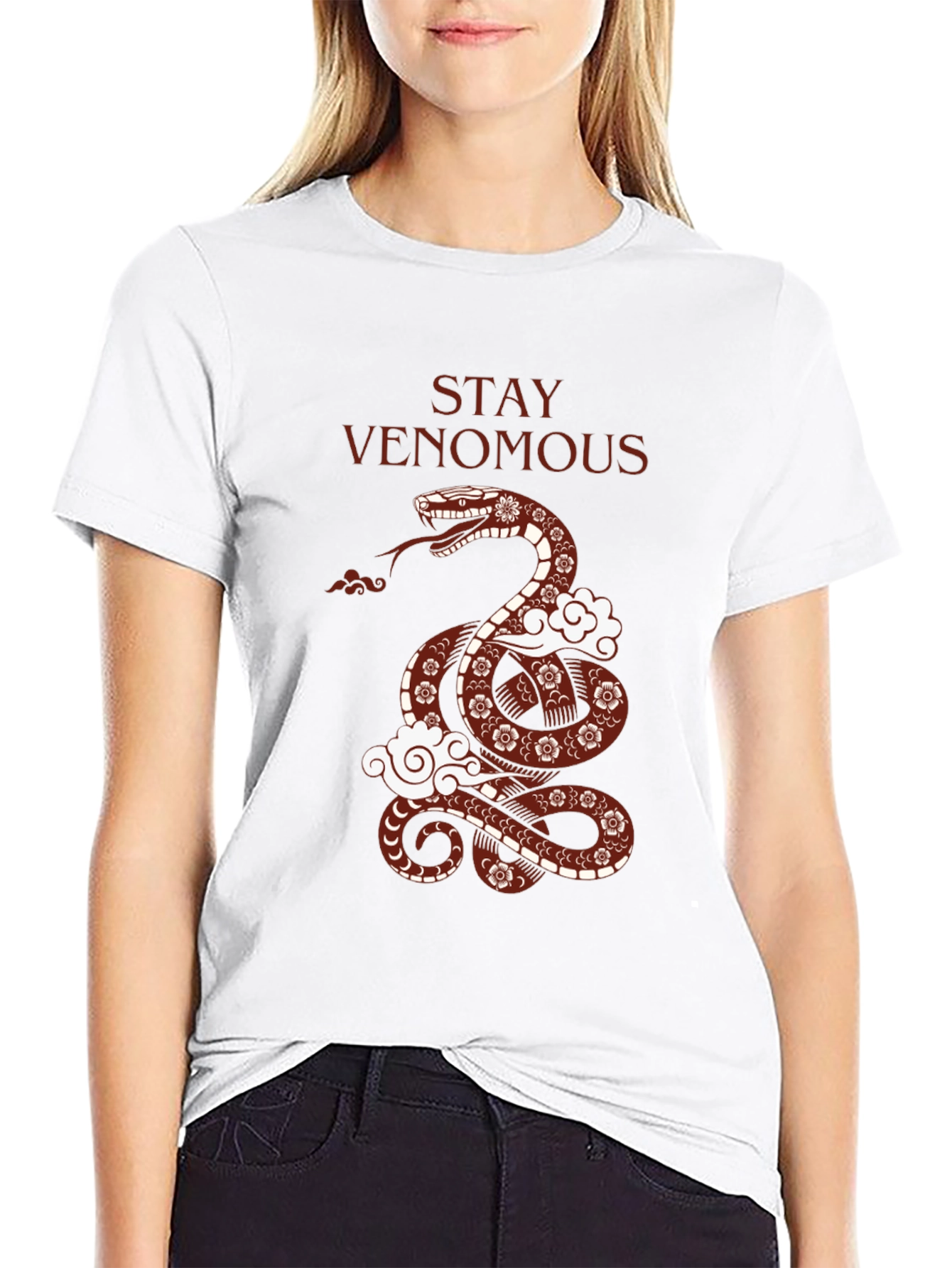Stay Venomous Snake Graphic Tee