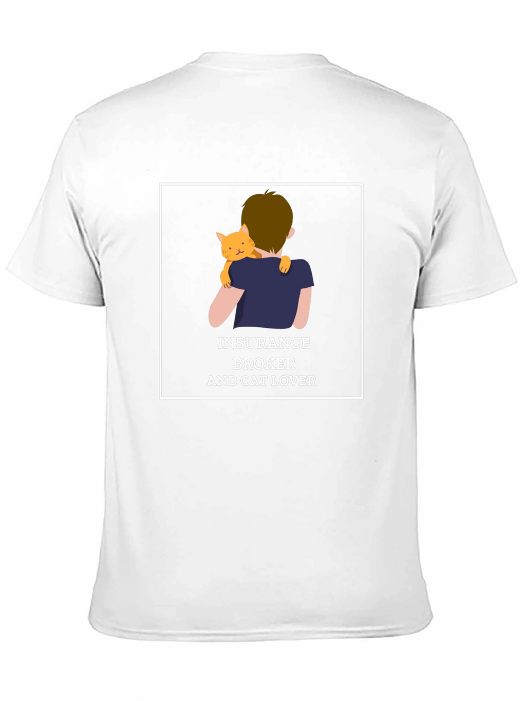 Insurance Broker & Cat Lover T-Shirt