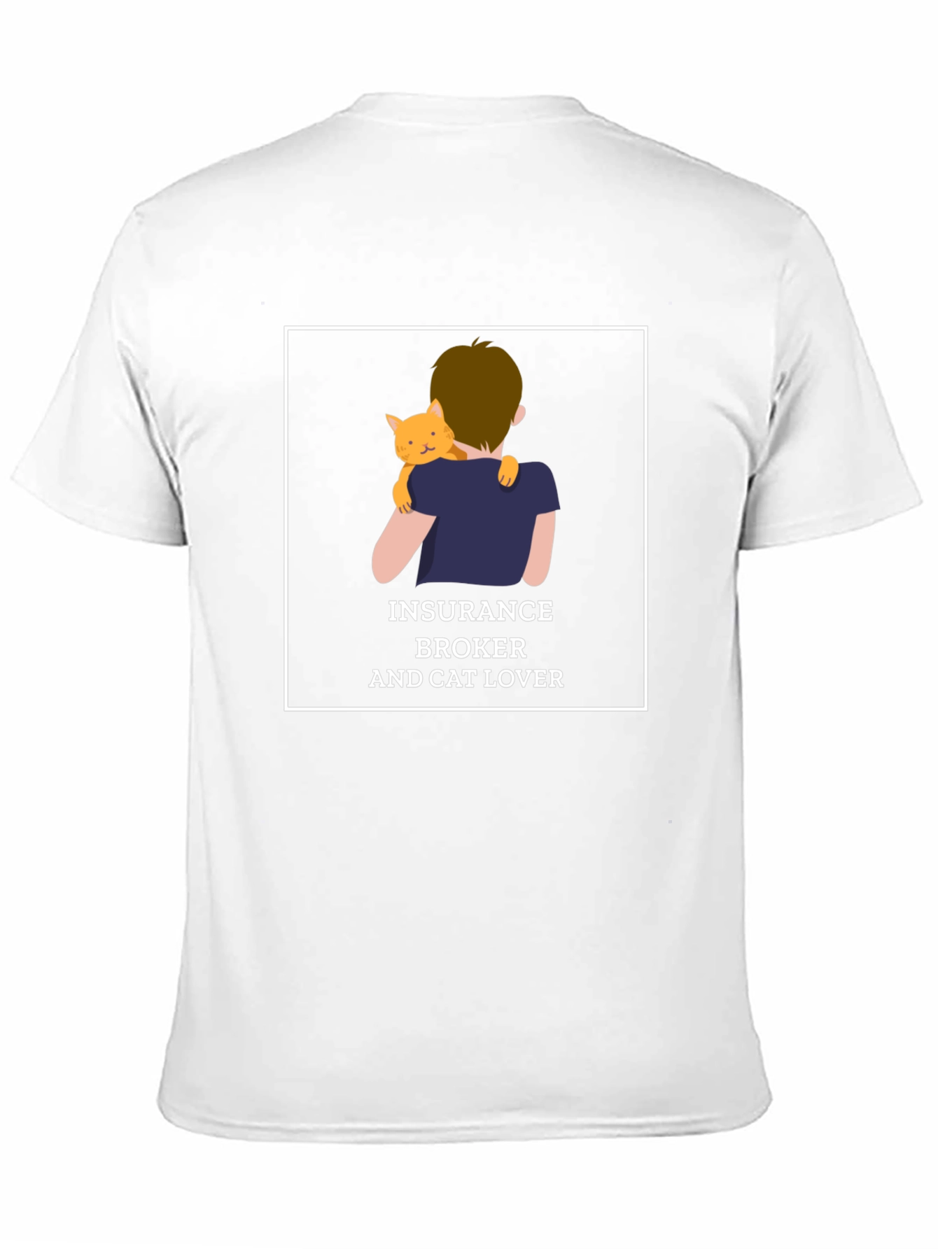 Insurance Broker & Cat Lover T-Shirt