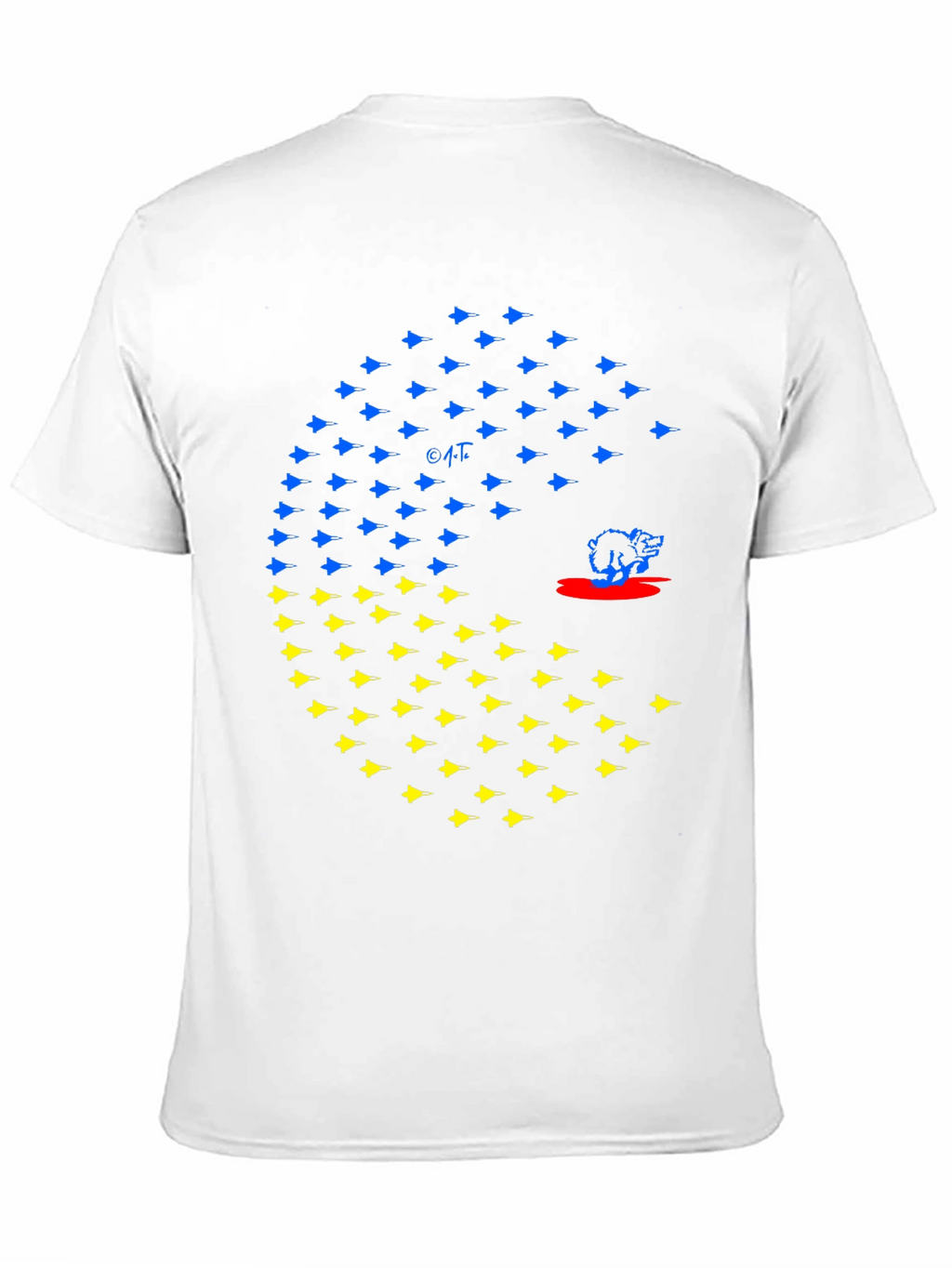 Ukraine Pac-Man T-Shirt