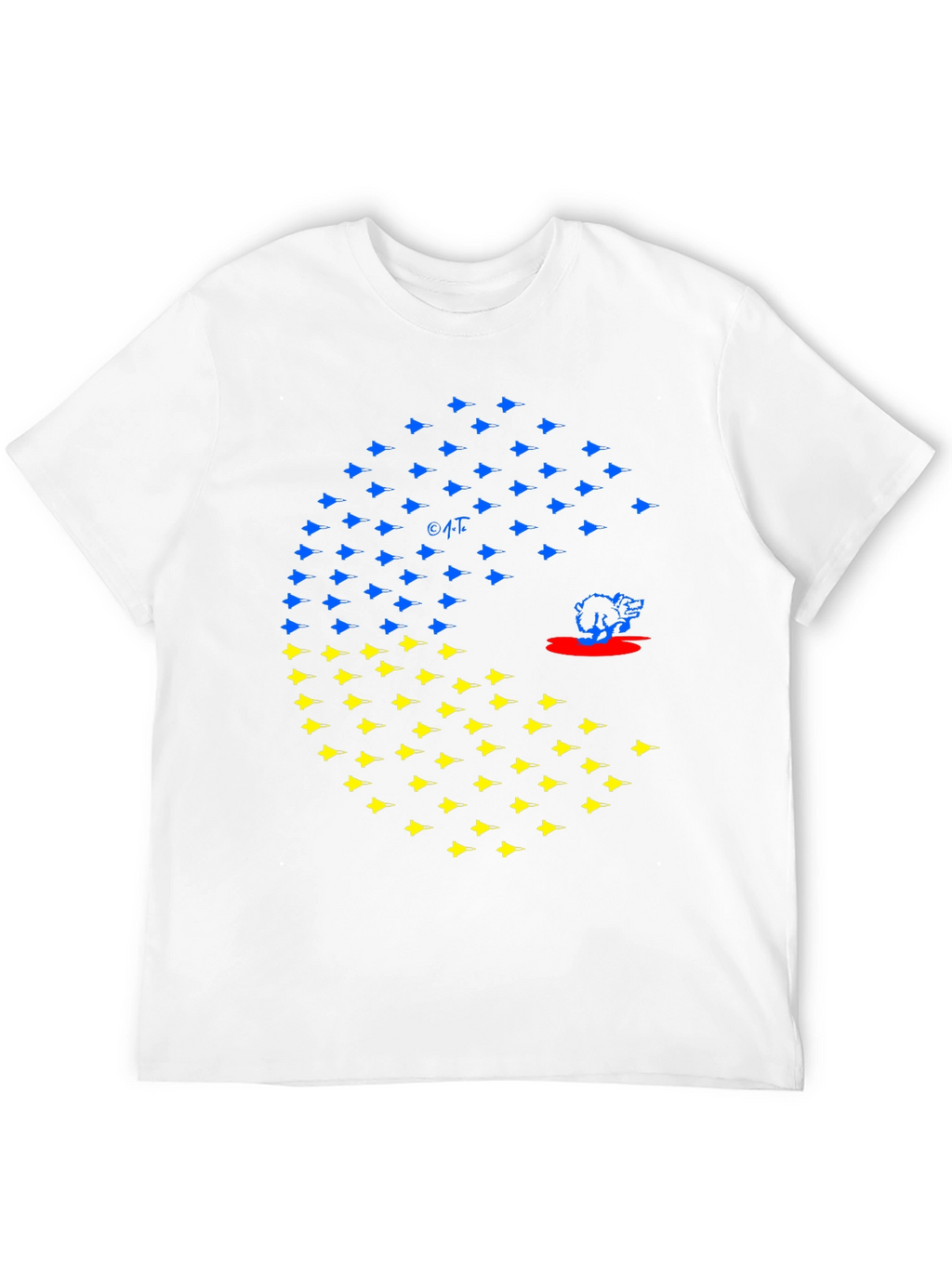 Ukraine Pac-Man T-Shirt