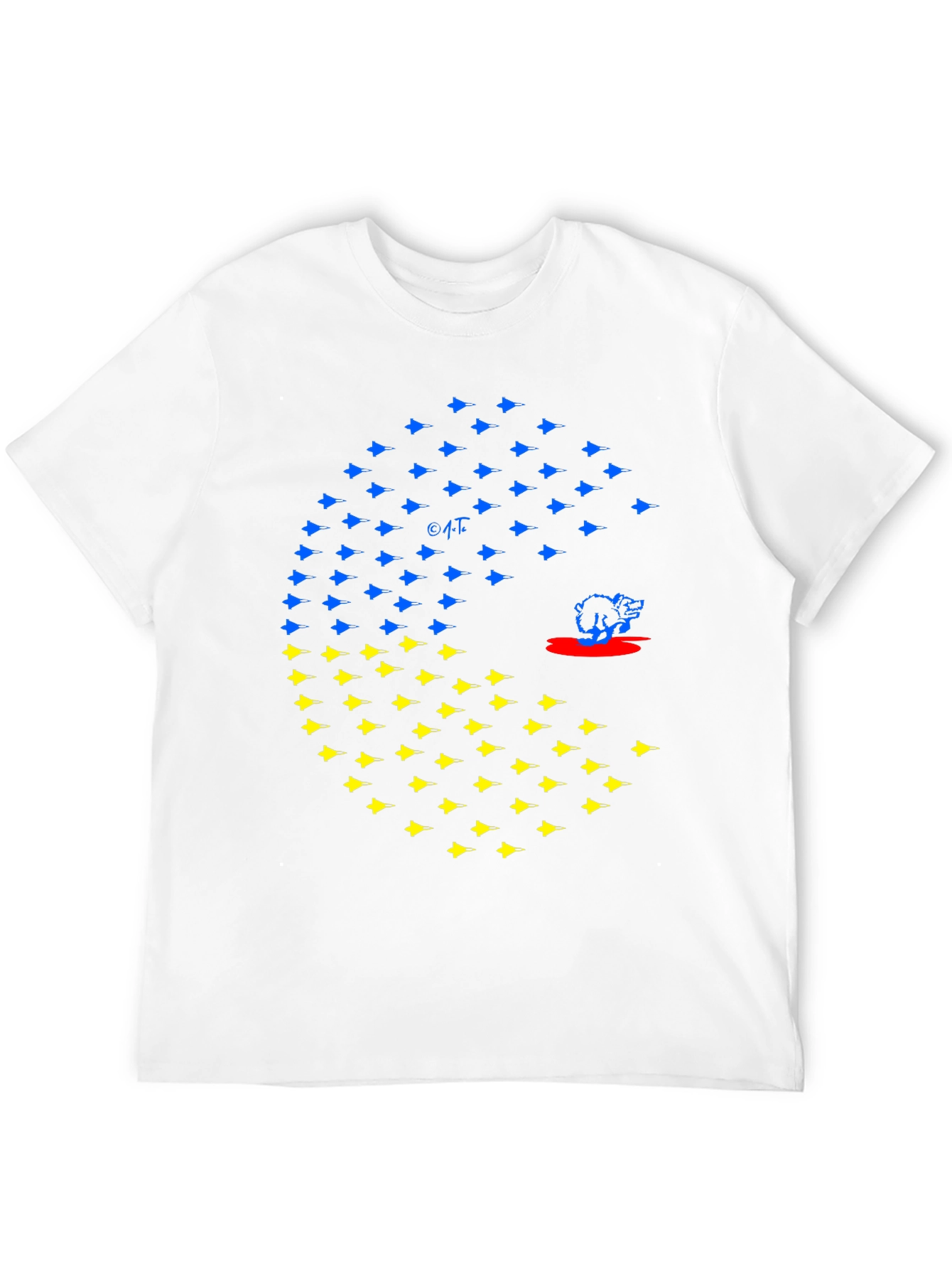 Ukraine Pac-Man T-Shirt