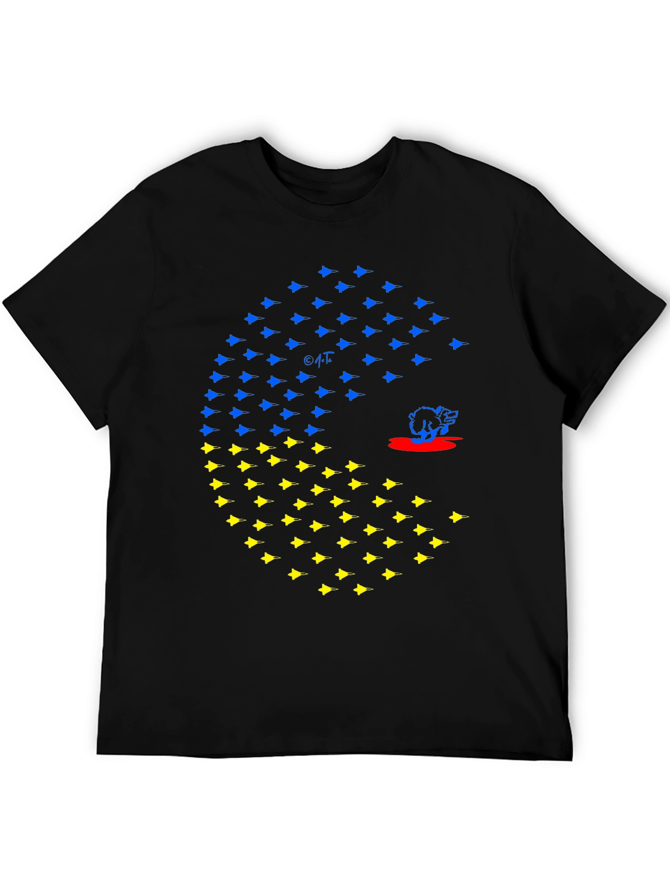 Ukraine Pac-Man T-Shirt