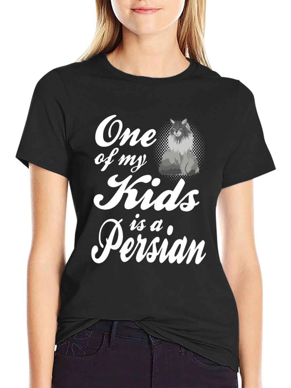 One of My Kids is a Persian Cat T-Shirt