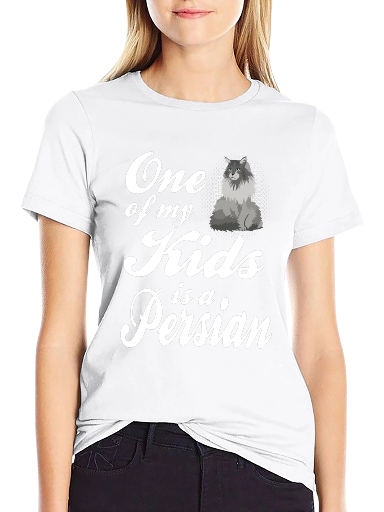 One of My Kids is a Persian Cat T-Shirt